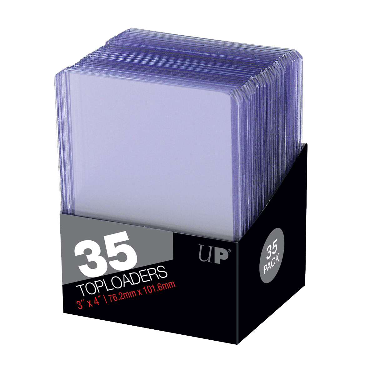 3" x 4" Clear Regular TOPLOADER® Sleeves (35ct) for Standard Size Cards