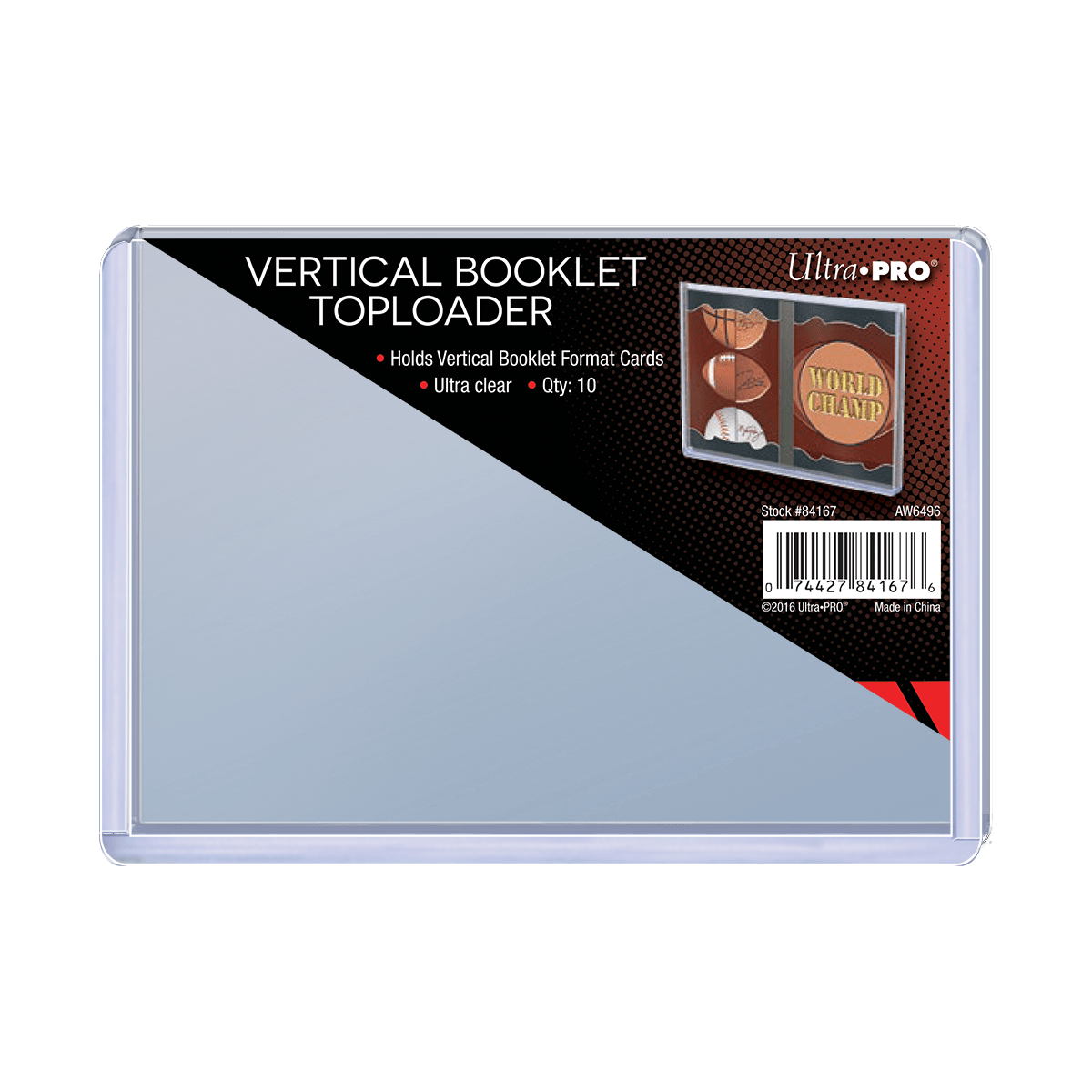Vertical Booklet Card TOPLOADER® Sleeves (10ct)