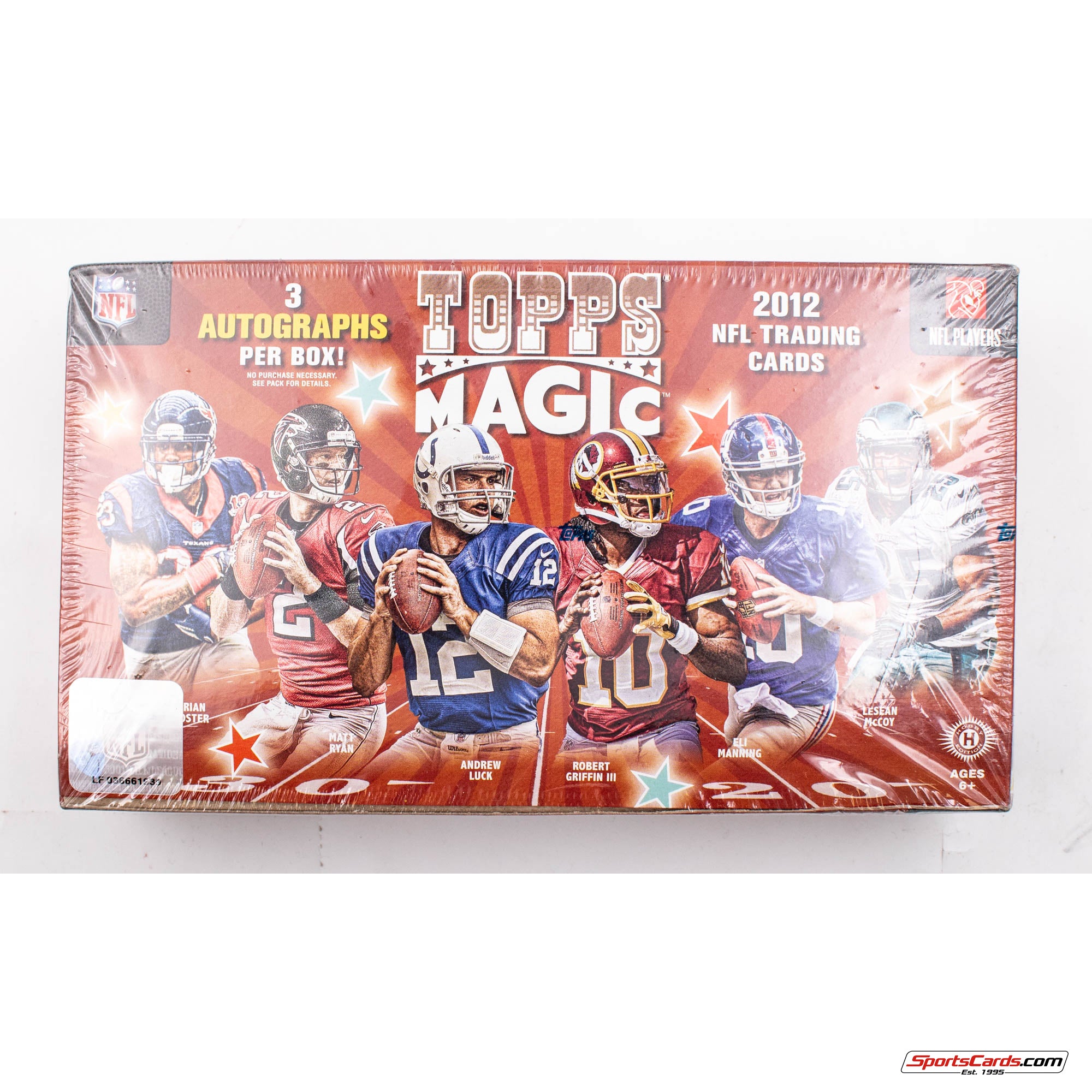 2012 Topps Magic Football Factory Sealed Hobby Box - 3 Autos Per Box!