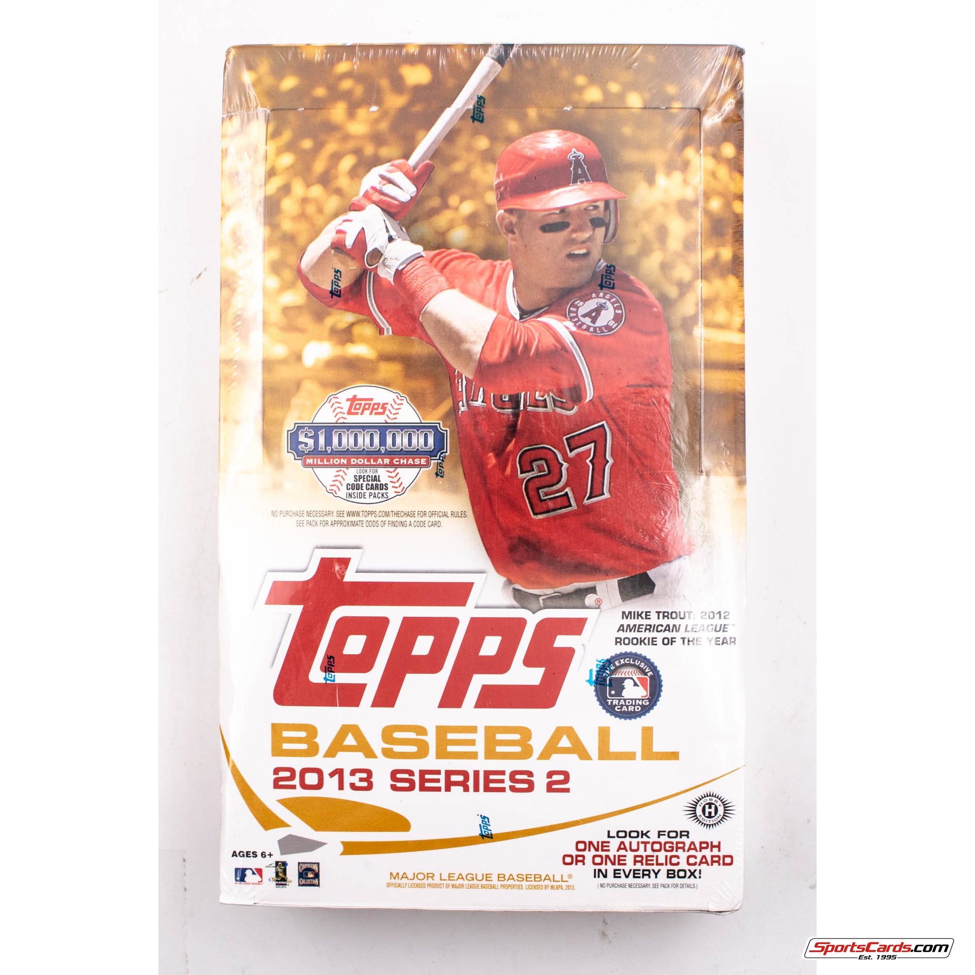 2013 Topps Series 2 Baseball Factory Sealed Hobby Box