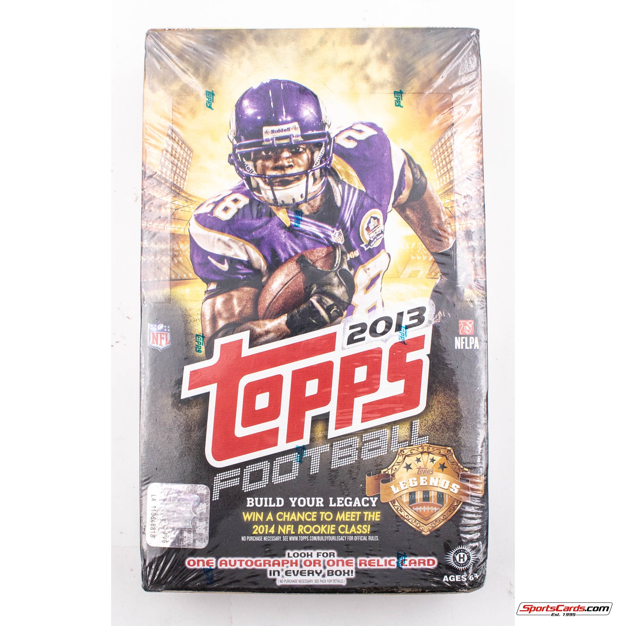 2013 Topps Football Factory Sealed Hobby Box