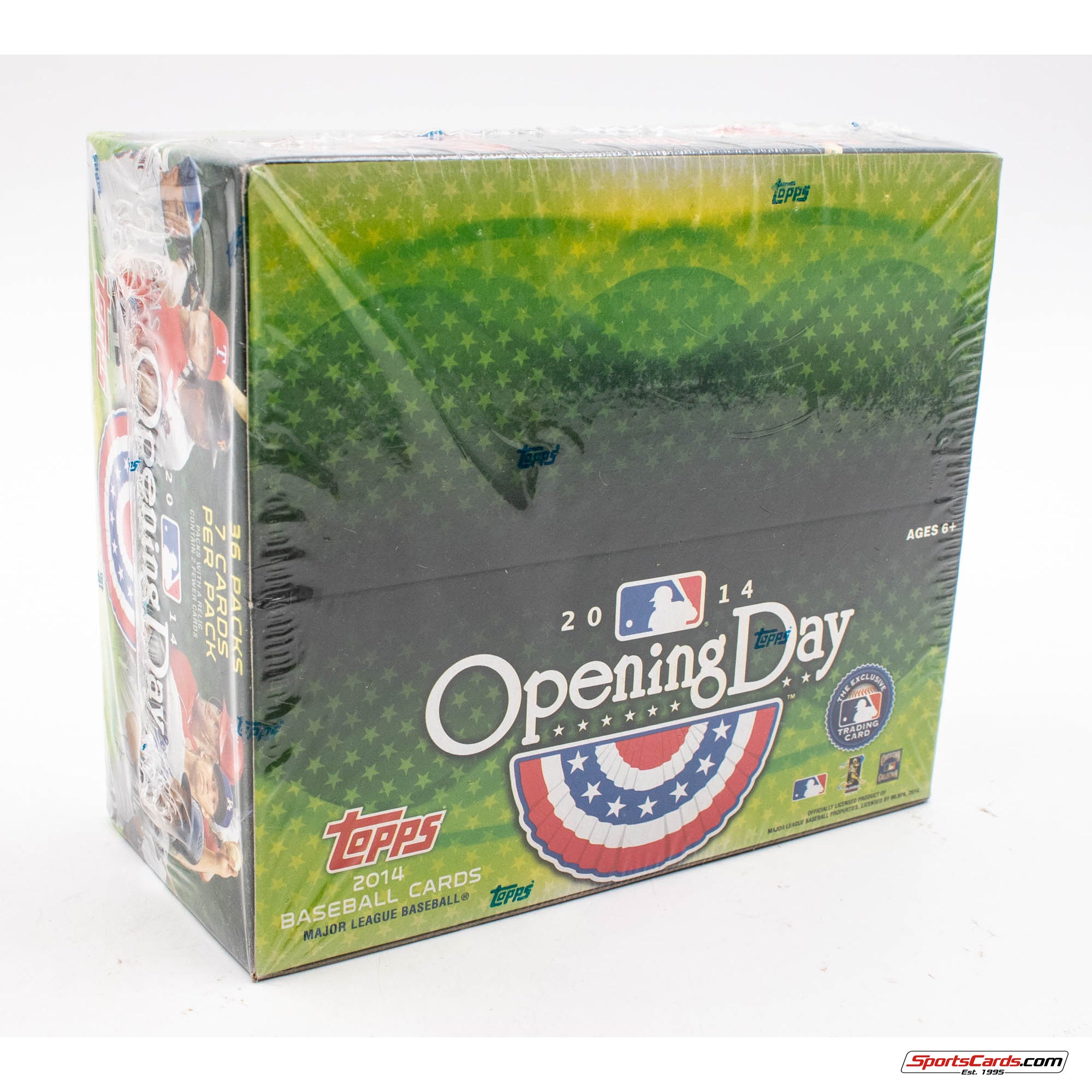 2014 Topps Opening Day Baseball Factory Sealed Box - 36 Packs!