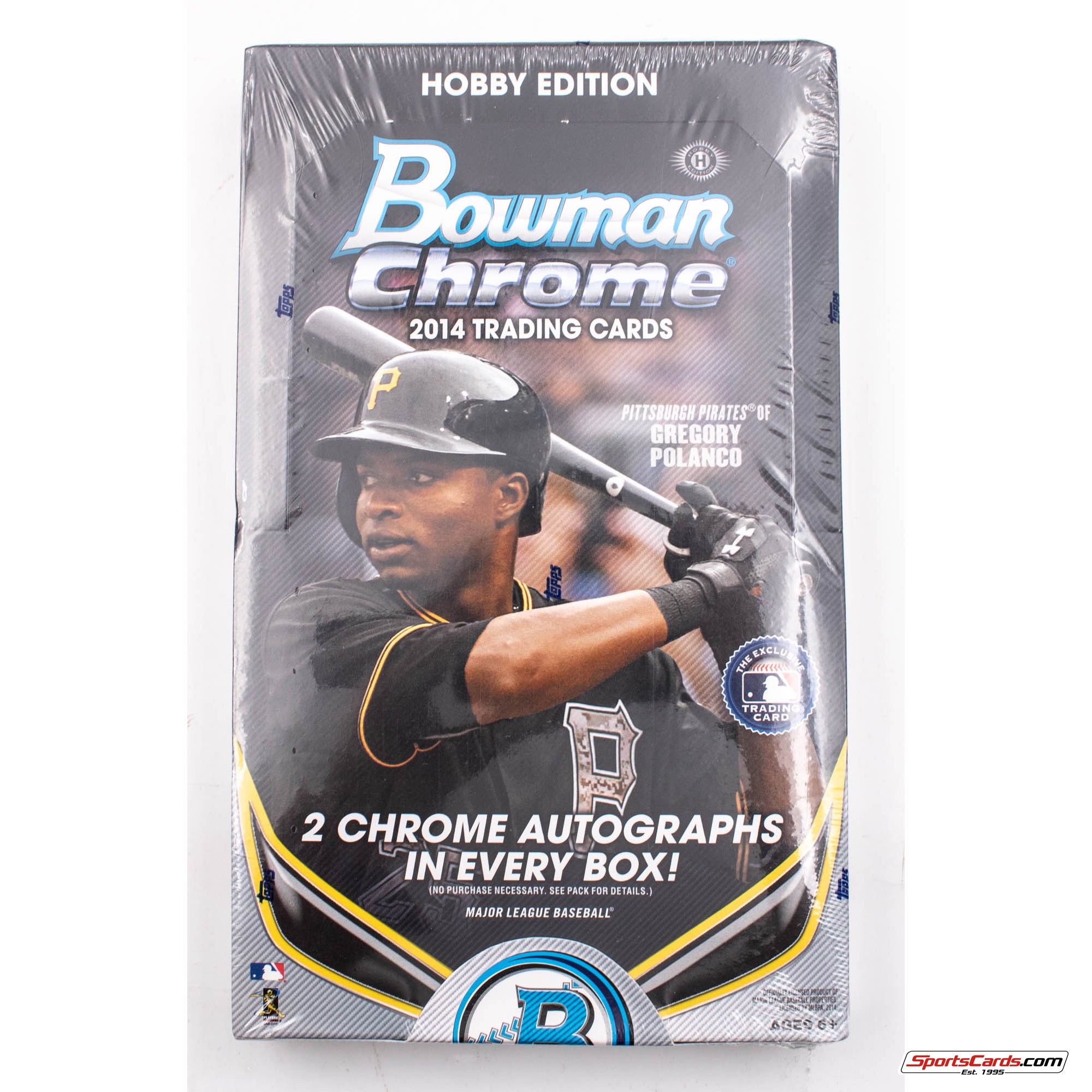 2014 Bowman Chrome Baseball Hobby Box - 2 Autos Per Box!