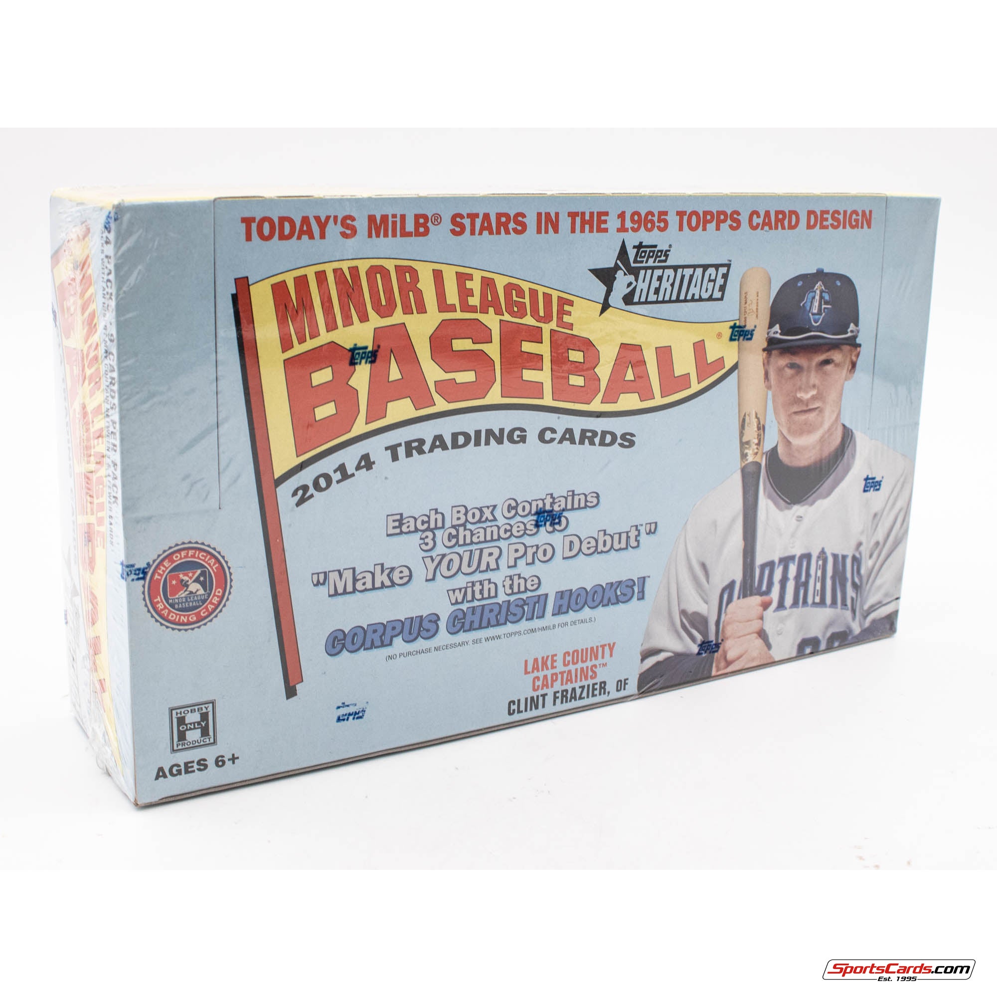 2014 Topps Heritage Minor League Baseball Hobby Box - 2 Autos Per Box!