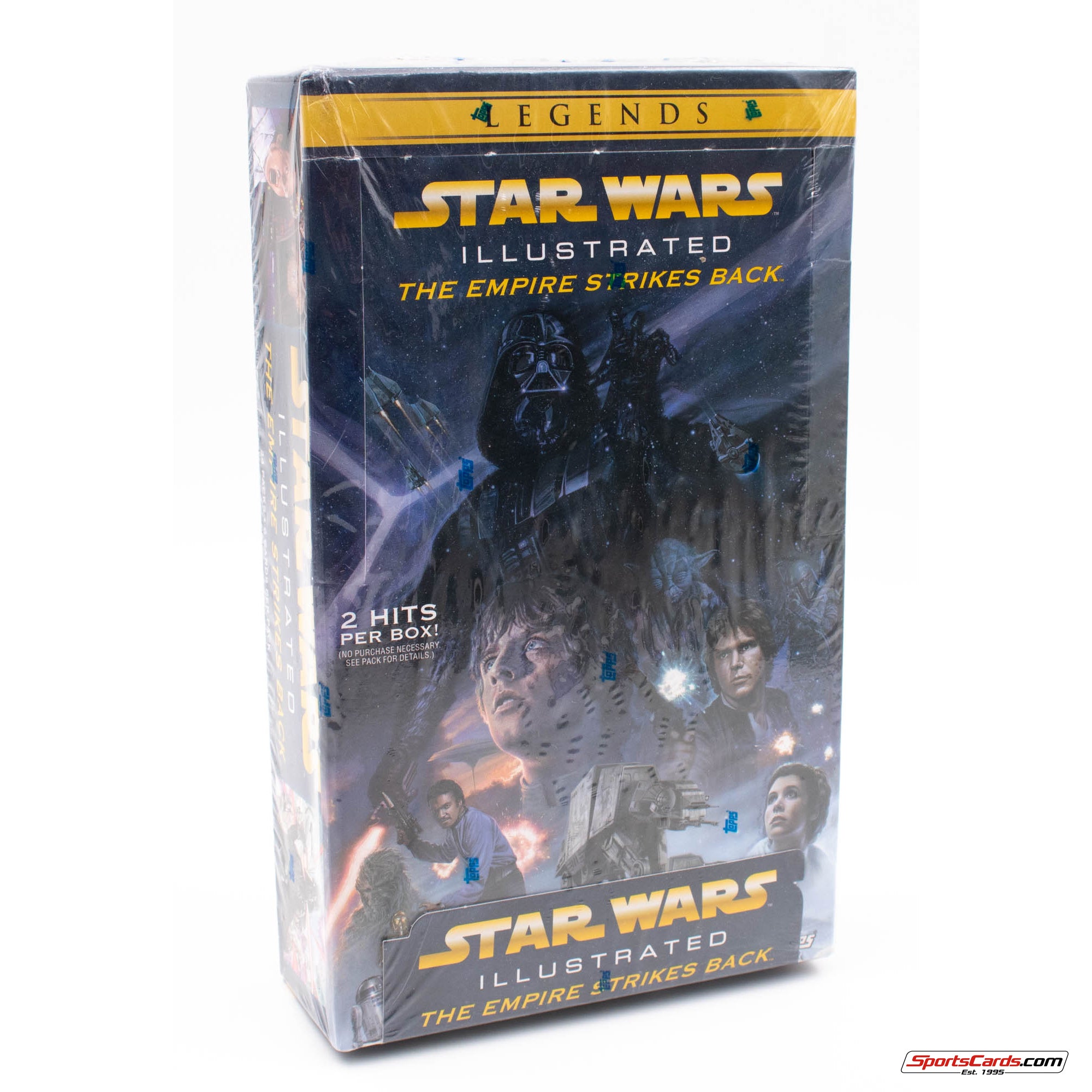 2015 Topps Star Wars Illustrated Factory Sealed Hobby Box - 2 Hits Per Box!