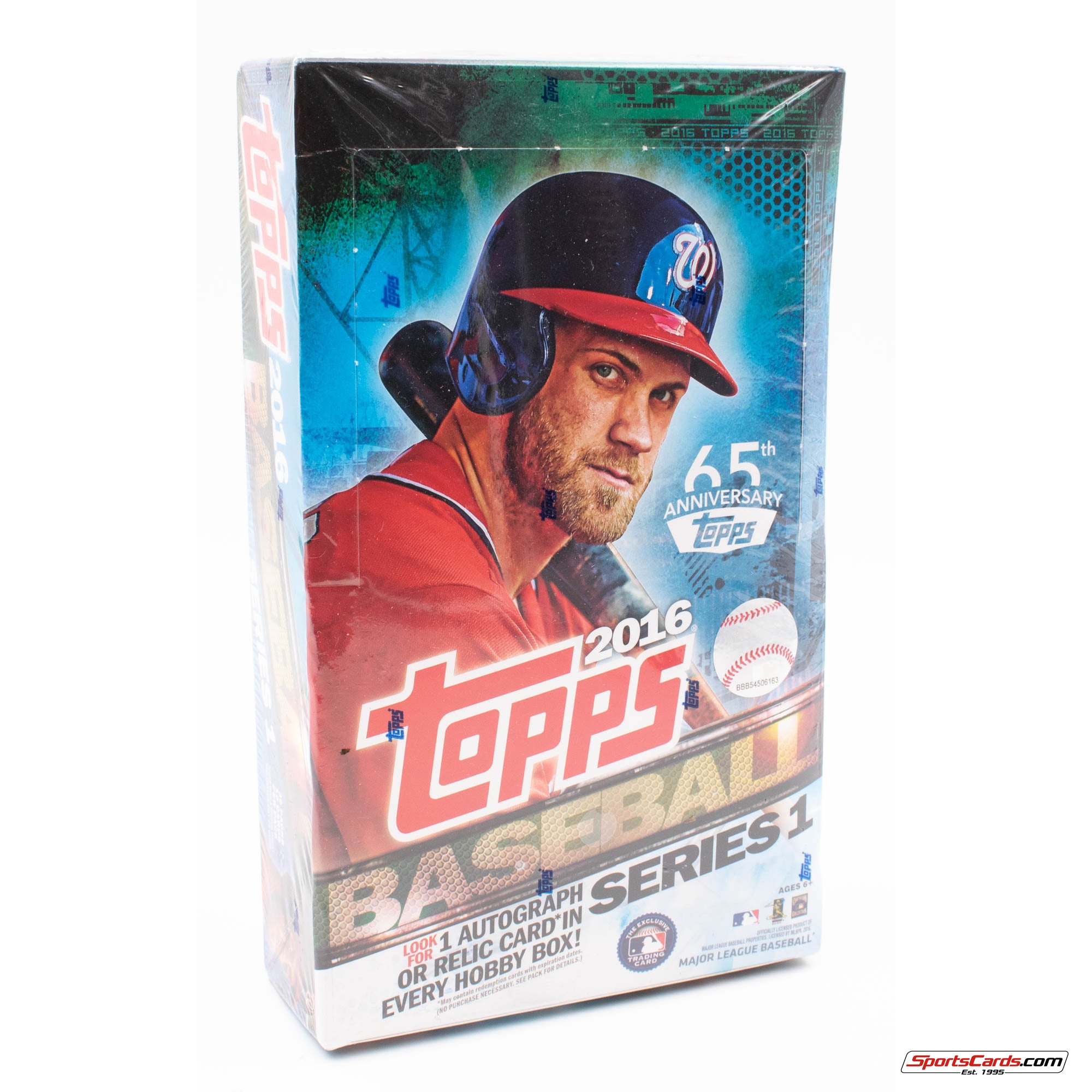 2016 Topps Series 1 Baseball Factory Sealed Hobby Box