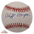 Cliff Mapes (d.1996) Single Signed Baseball NY Yankees Beckett BAS