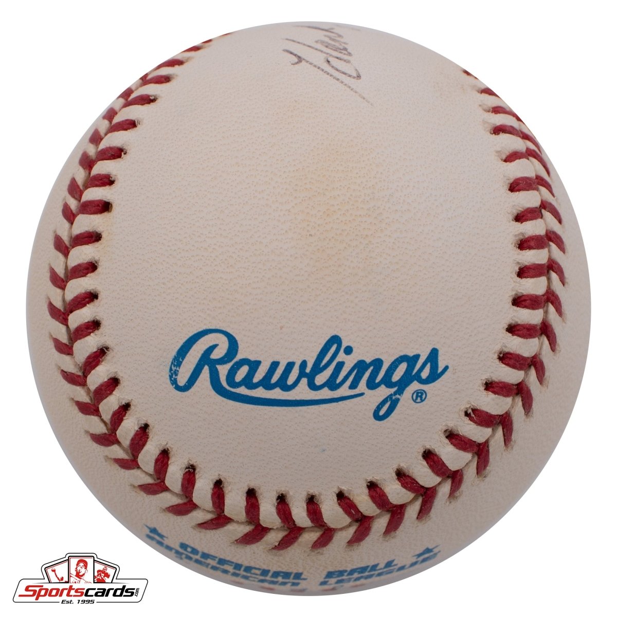 Hank Borowy (d.2004) Single Signed Baseball Beckett BAS Yankees