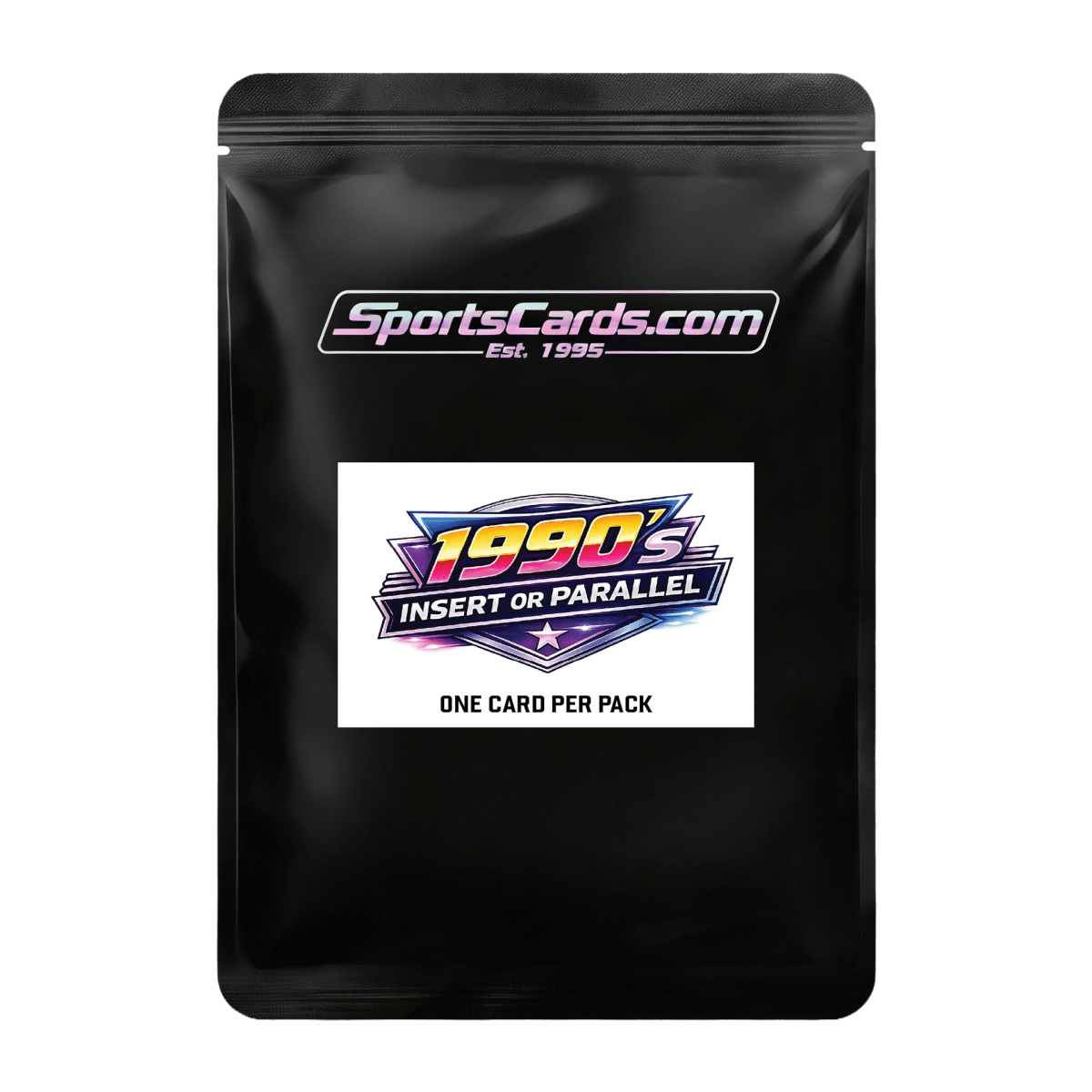 1990'S INSERT & PARALLEL MYSTERY BLACK PACK - FOOTBALL