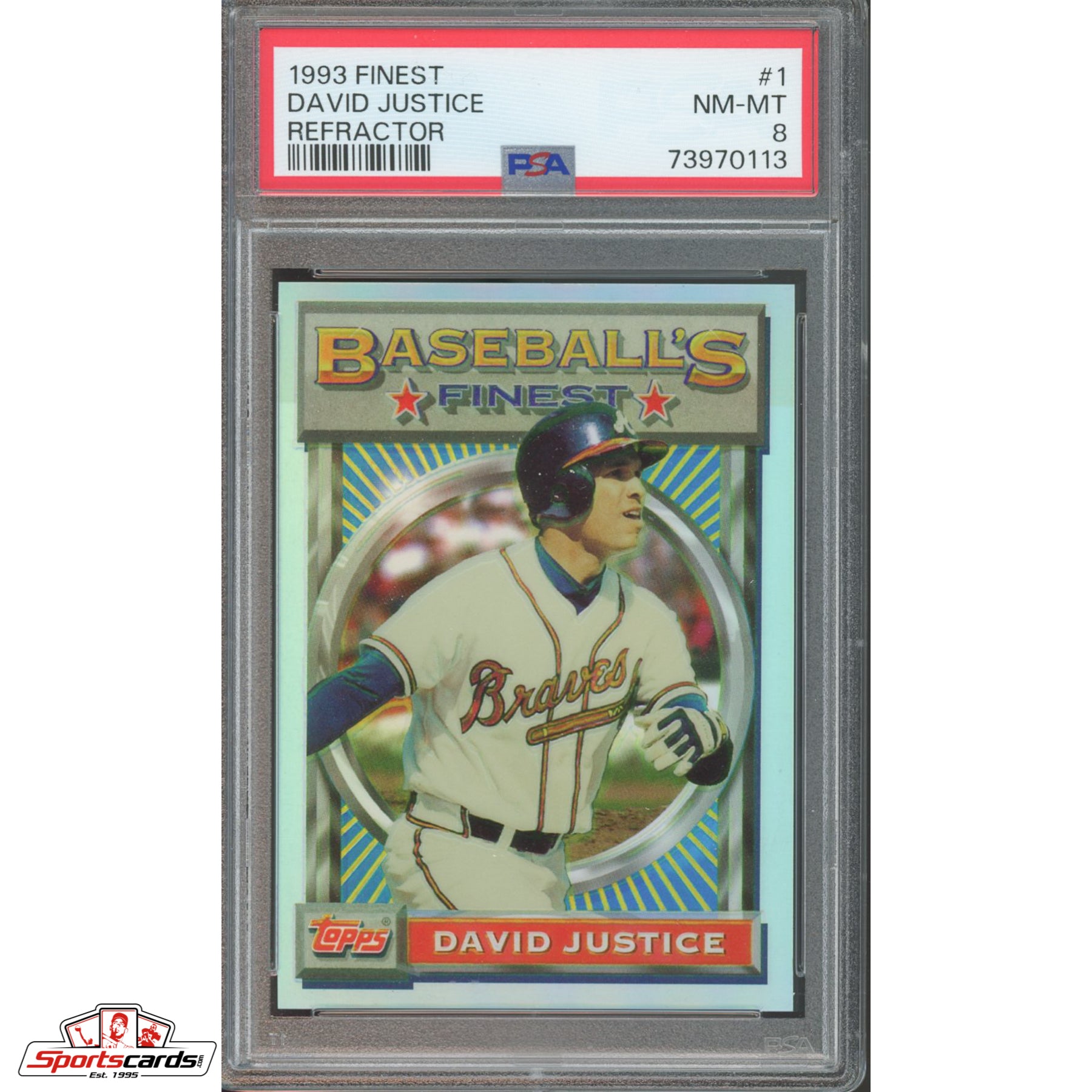 Most Valuable David Justice Cards