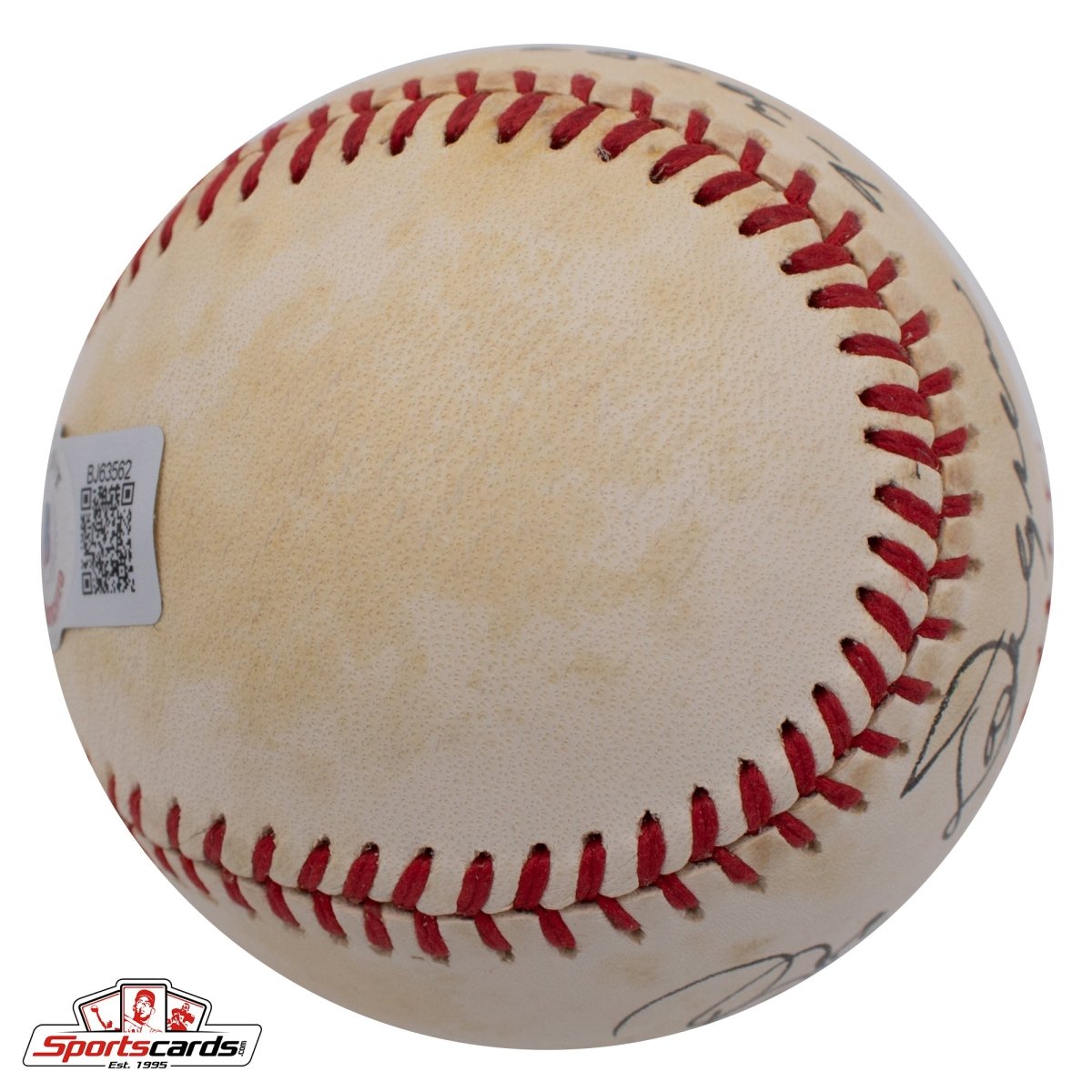 Babe Dahlgren &quot;I Replaced Lou Gehrig&quot; Signed Baseball Beckett BAS Yankees