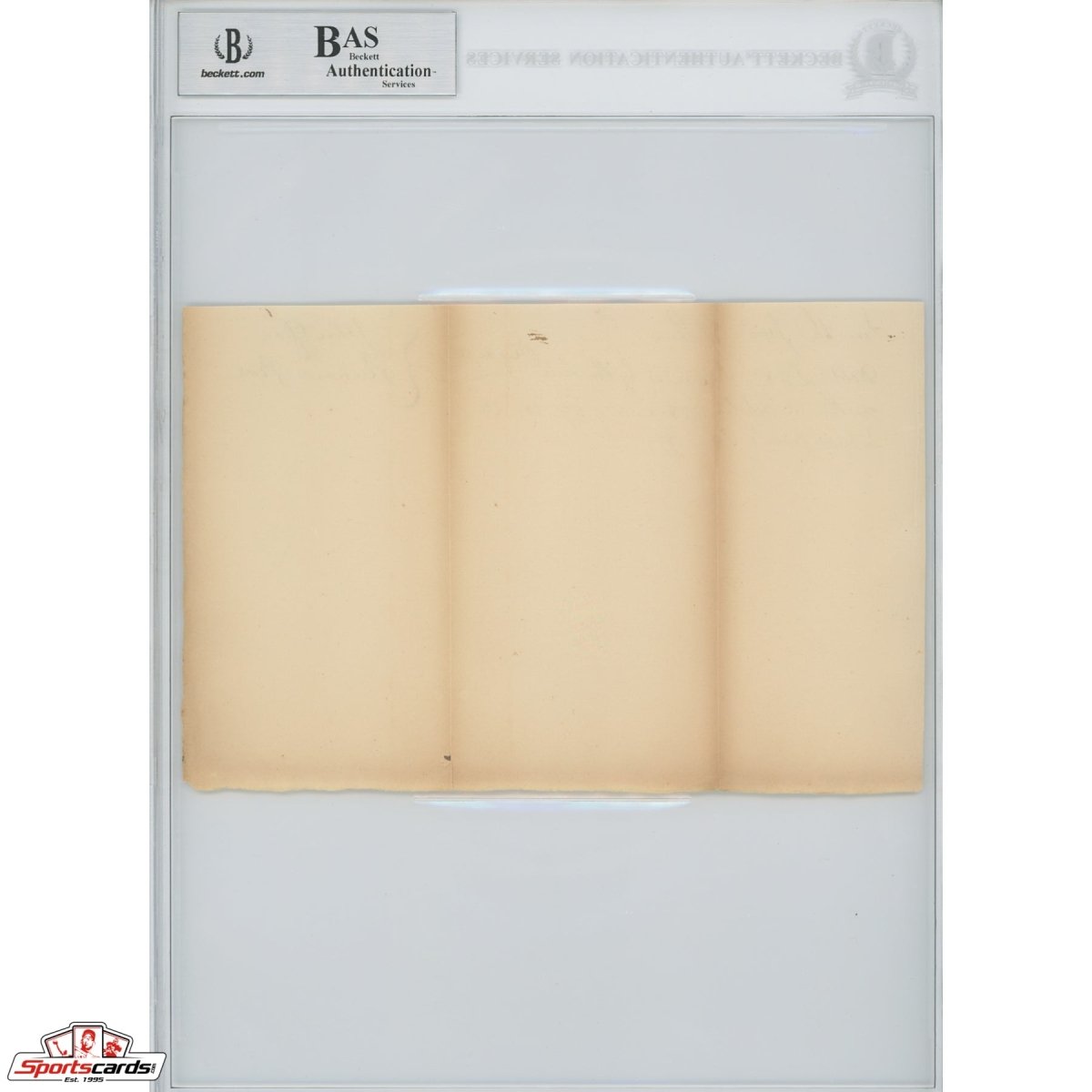 James Smith Signed Document Founding Father Declaration of Independence Signer