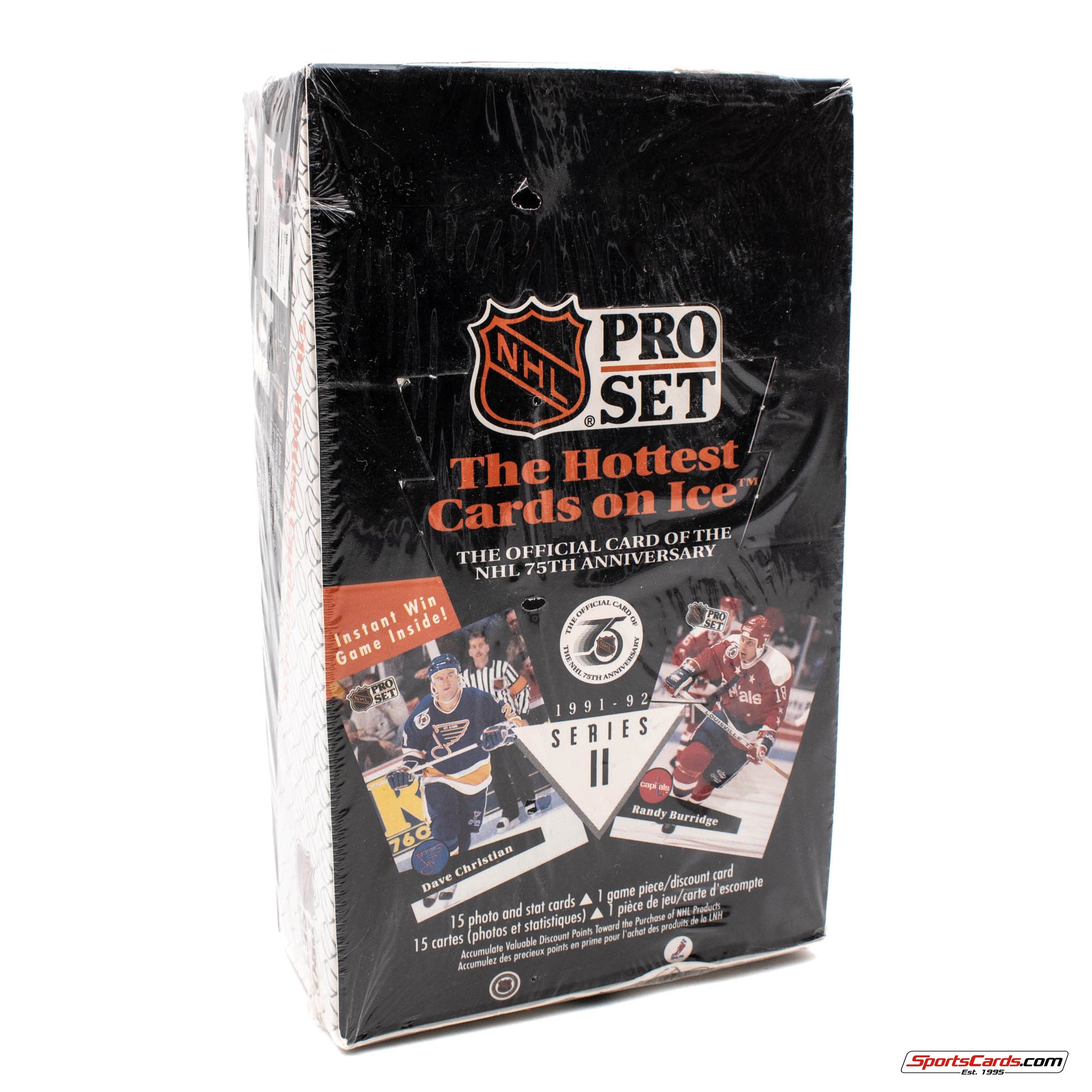 1991-92 Pro Set Series 2 Hockey Factory Sealed Box