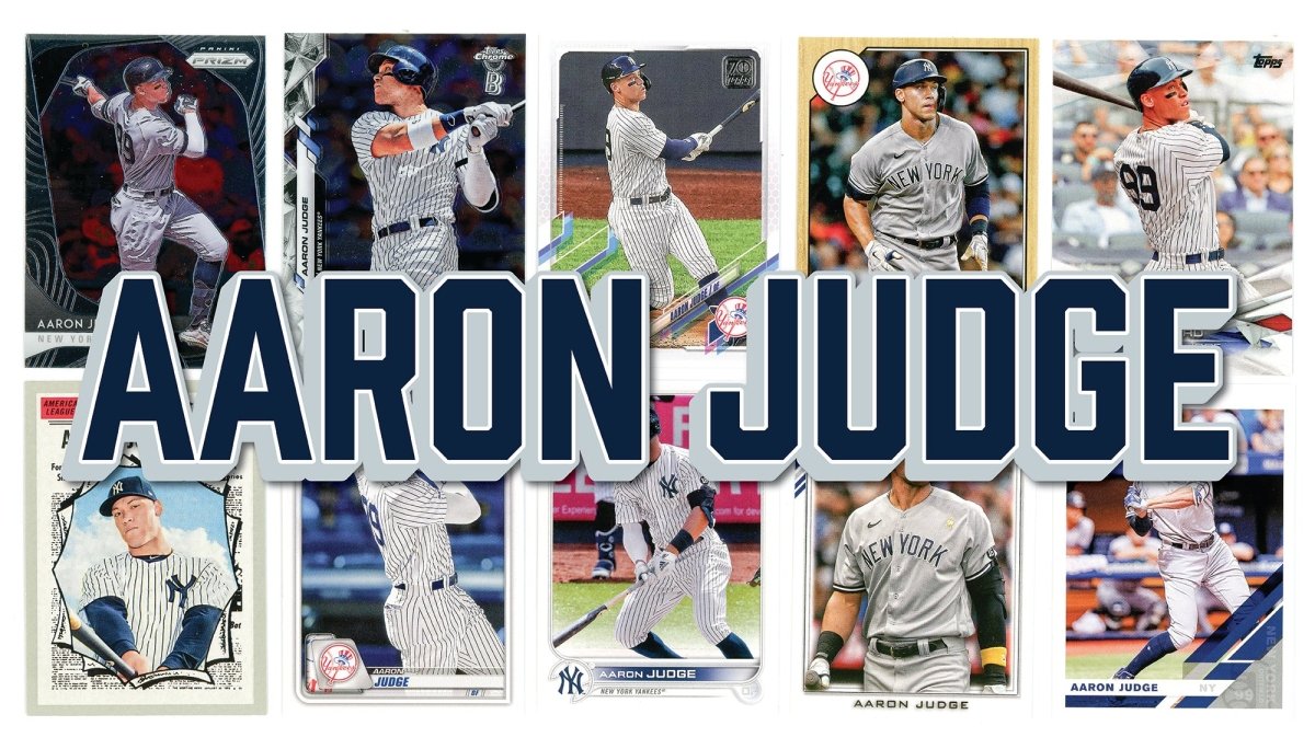 Aaron Judge (10) Different Card Player Pack – In Semi Rigid Holders!