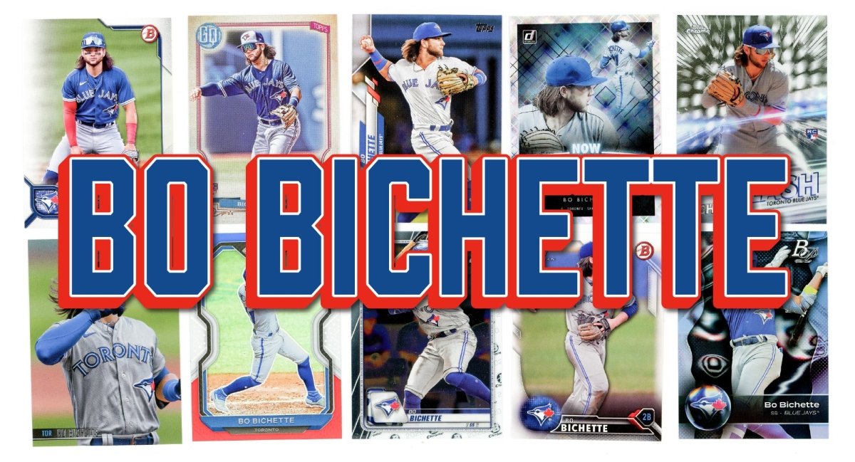 Bo Bichette (10) Different Card Player Pack - In Semi Rigid Holders!