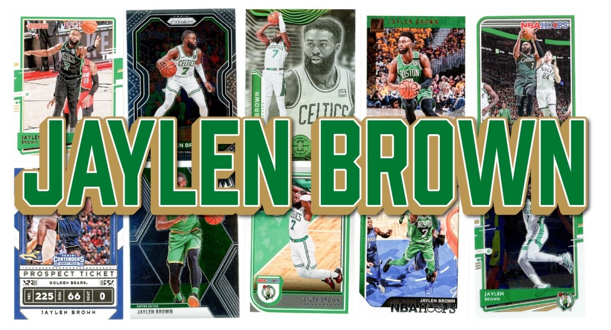 Jaylen Brown (10) Different Card Player Pack - In Semi Rigid Holders!
