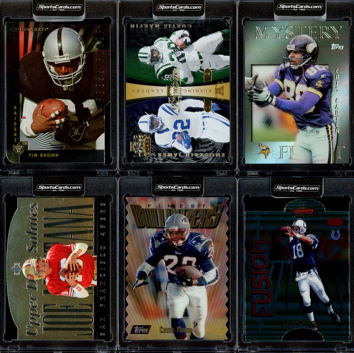 1990'S INSERT & PARALLEL MYSTERY BLACK PACK - FOOTBALL