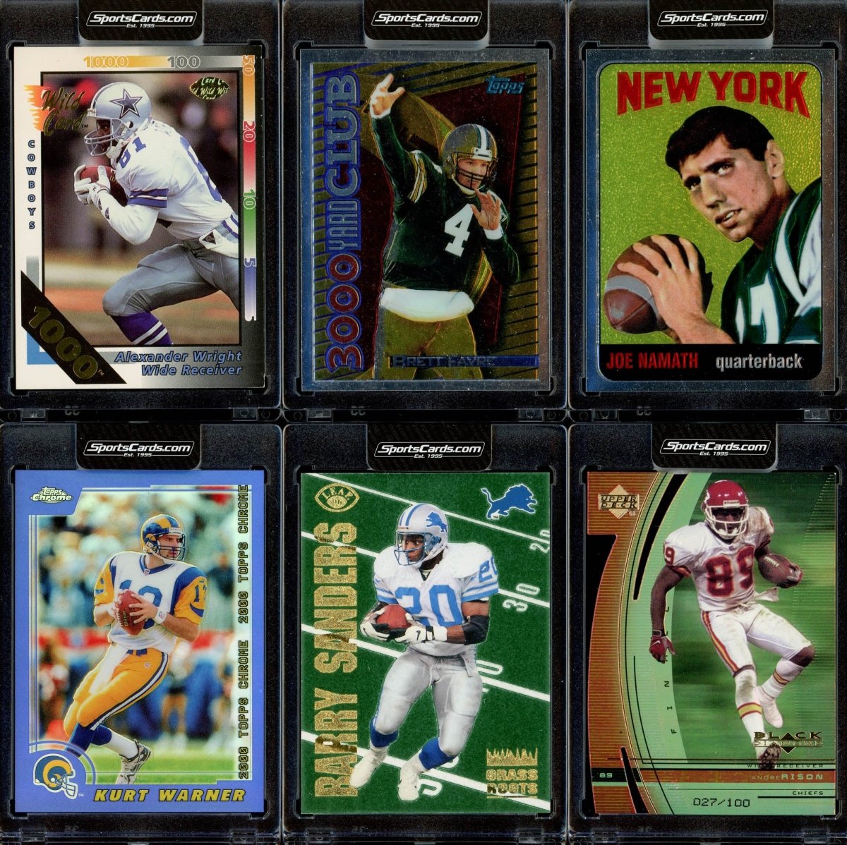 1990'S INSERT &amp; PARALLEL MYSTERY BLACK PACK - FOOTBALL