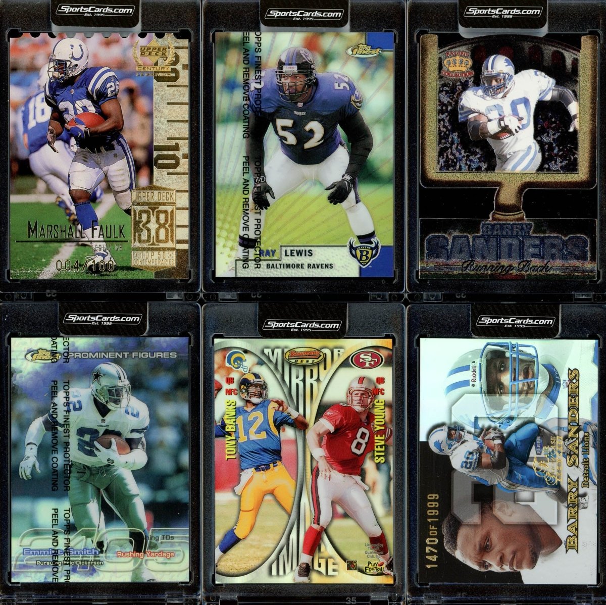 1990'S INSERT &amp; PARALLEL MYSTERY BLACK PACK - FOOTBALL