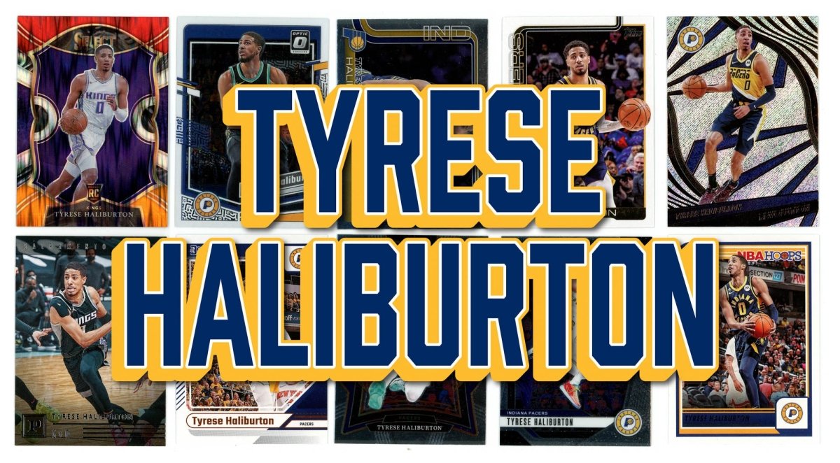 Tyrese Haliburton (10) Different Card Player Pack - In Semi Rigid Holders!