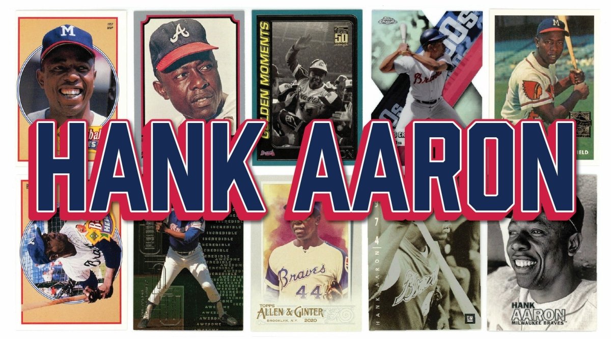 Hank Aaron (10/25) Different Card Player Pack – In Semi Rigid Holders!