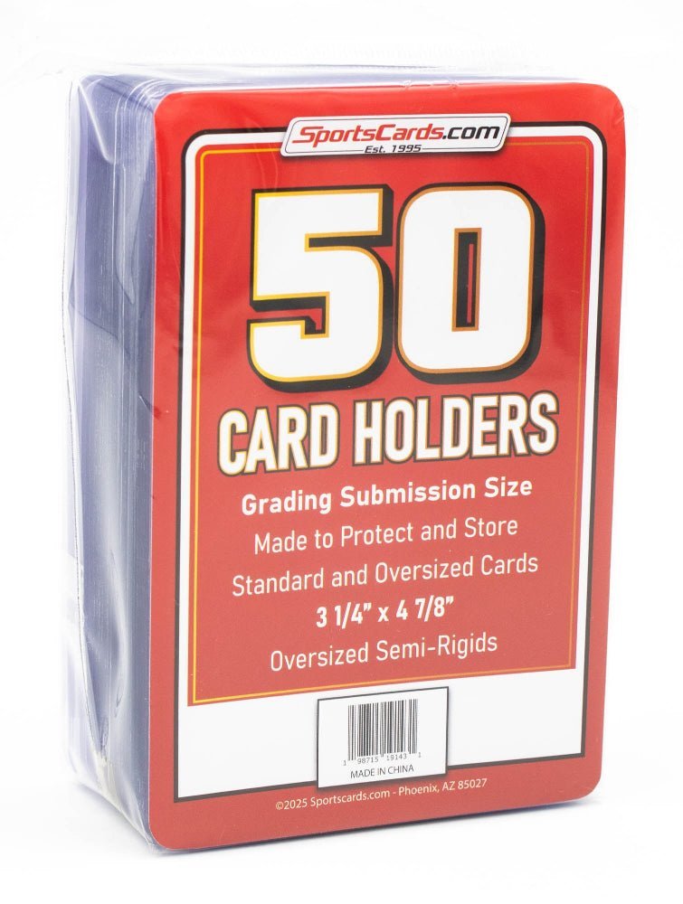 🎁 Sportscards.com Oversized Semi-Rigid Card Holders (100% off)