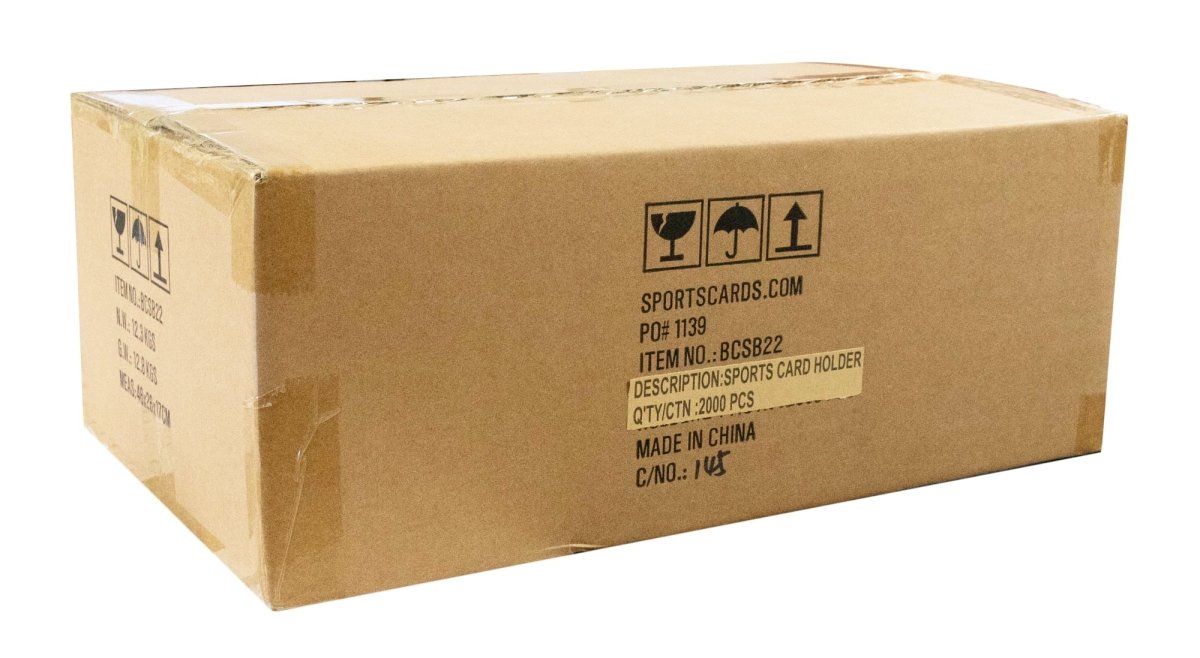 Sportscards.com Oversized Semi-Rigid Card Holders - Case of 2000