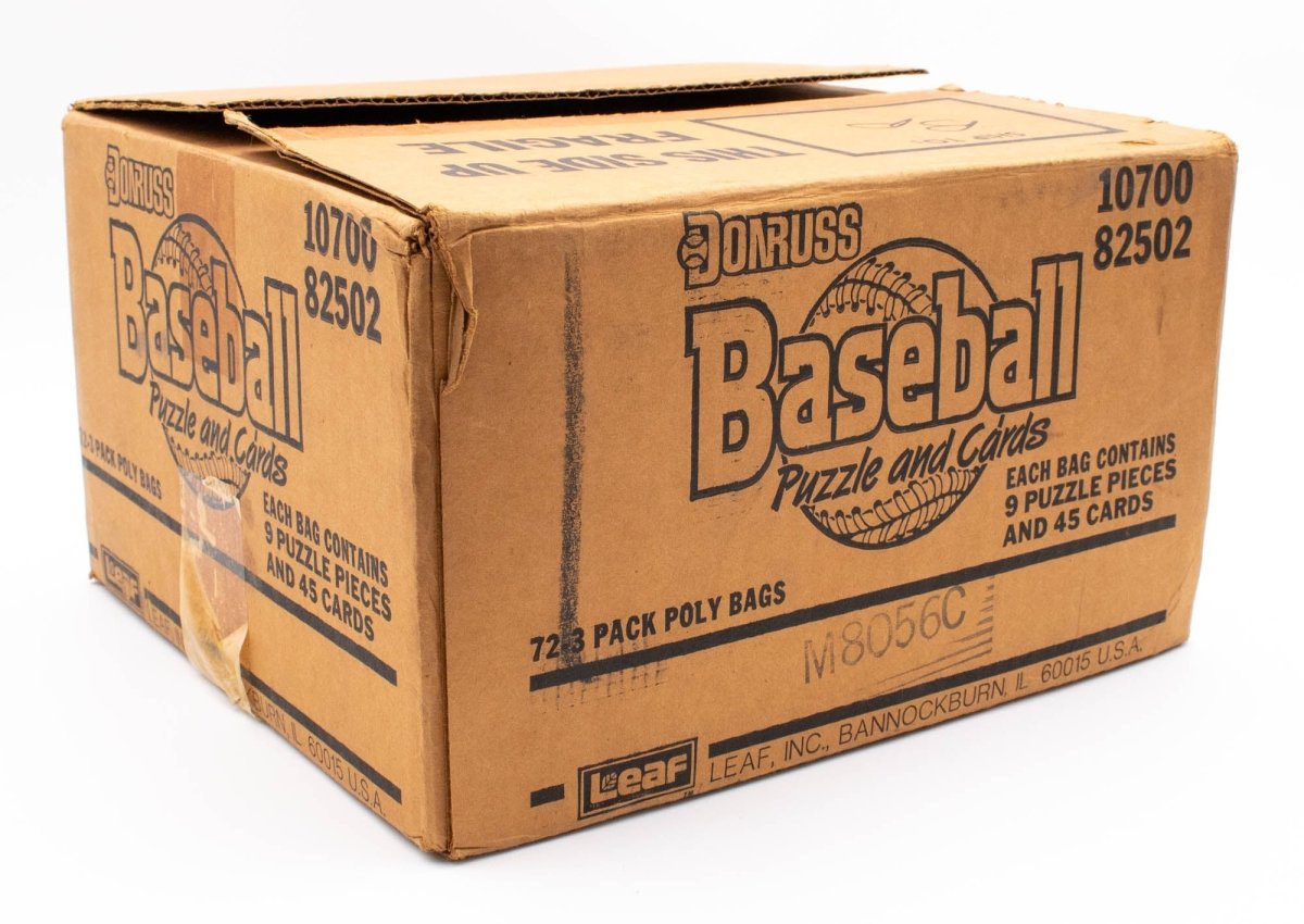 1988 Donruss Baseball Rack Pack Case - 72 Packs