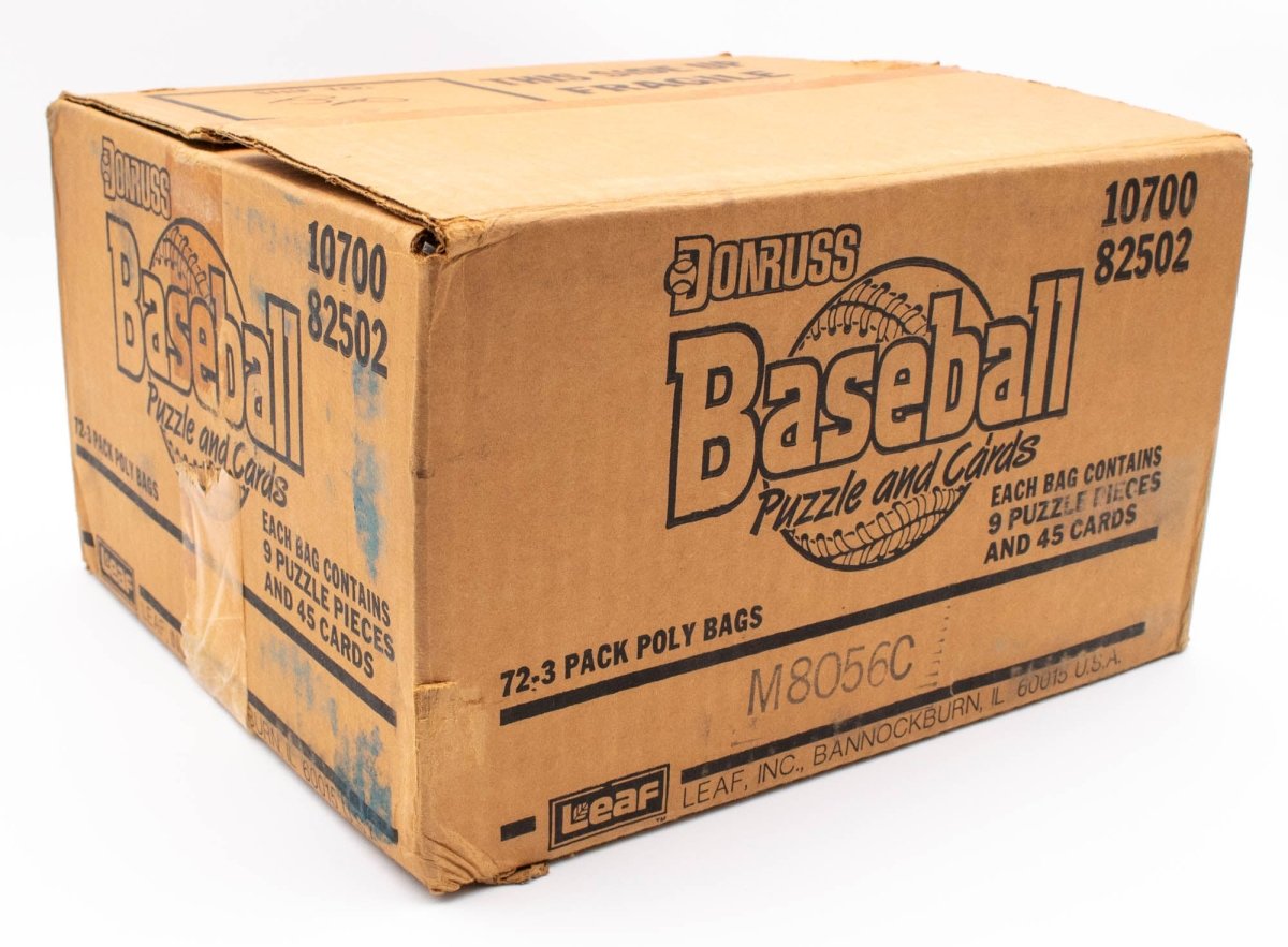 1988 Donruss Baseball Rack Pack Case - 72 Packs