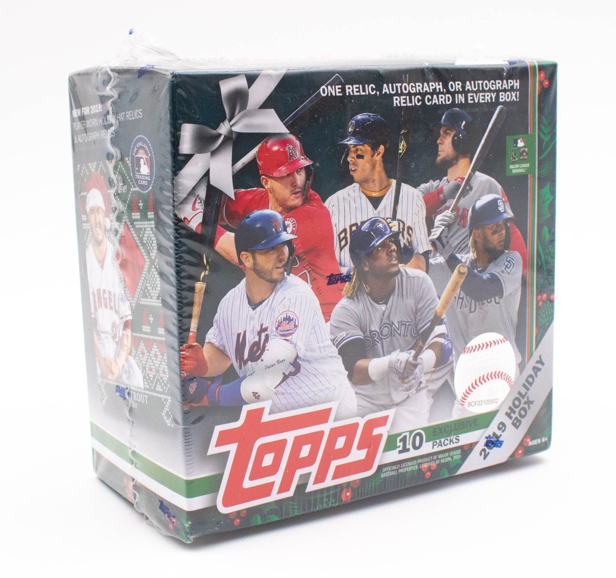2019 Topps Baseball Factory Sealed Holiday Mega Box