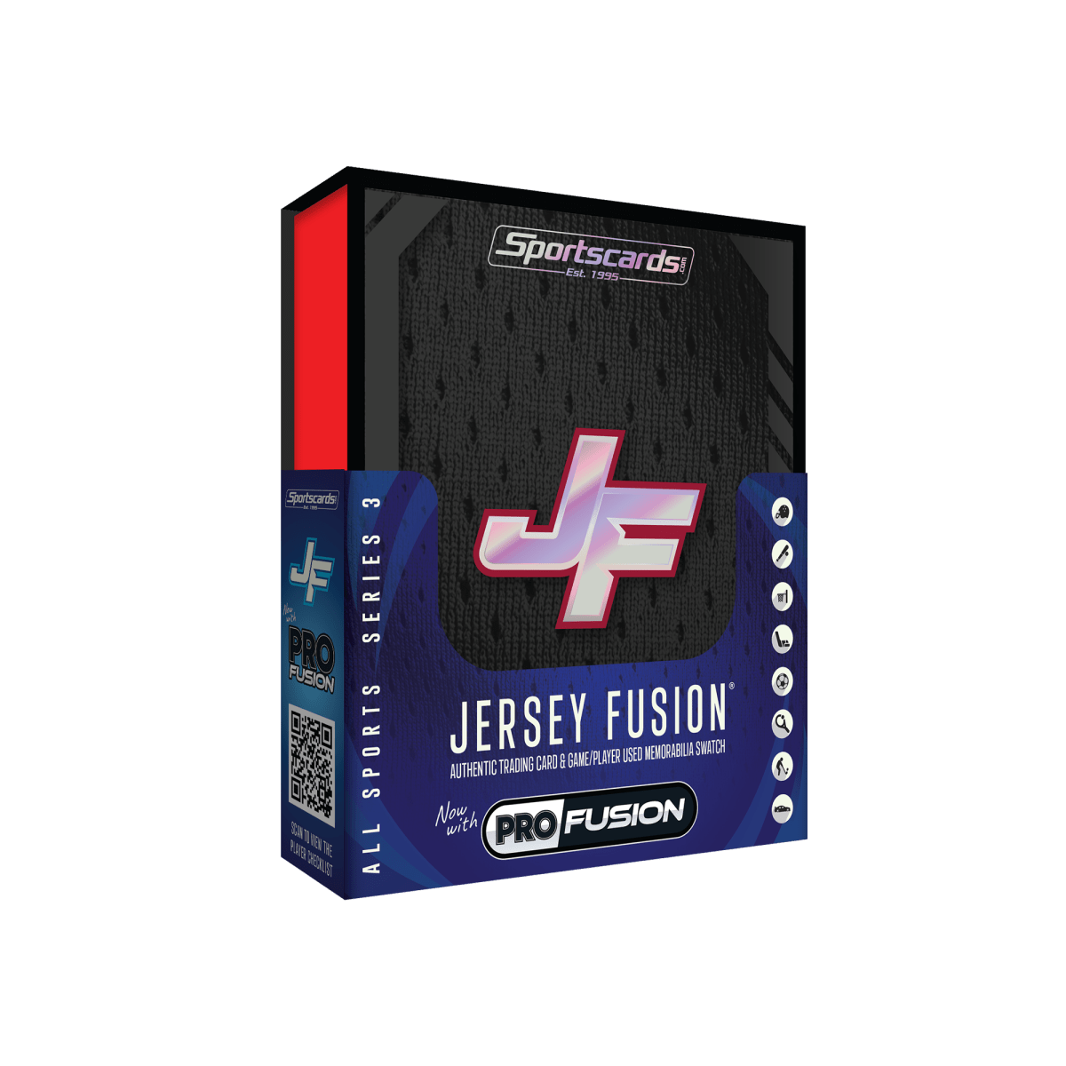 Jersey Fusion All Sports Series 3 Case - (100) Sealed Boxes Per Case