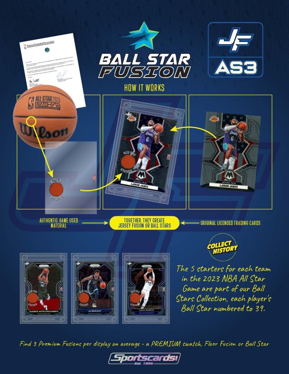 Jersey Fusion All Sports Series 3 Display Box - (10) Sealed Boxes