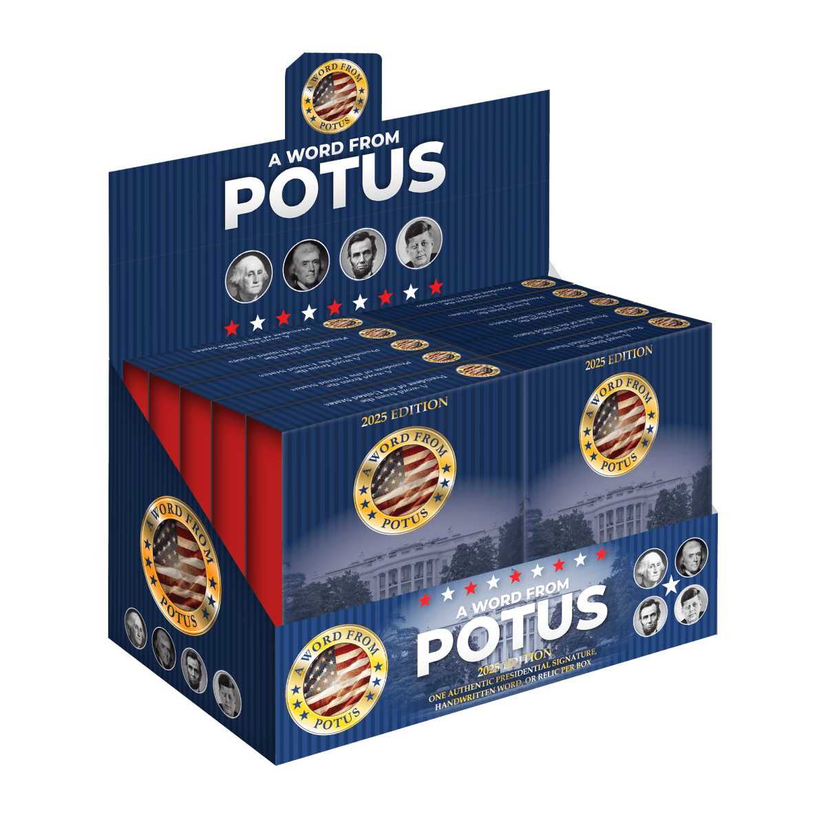 2025 A Word From POTUS Display (10 Sealed Boxes)
