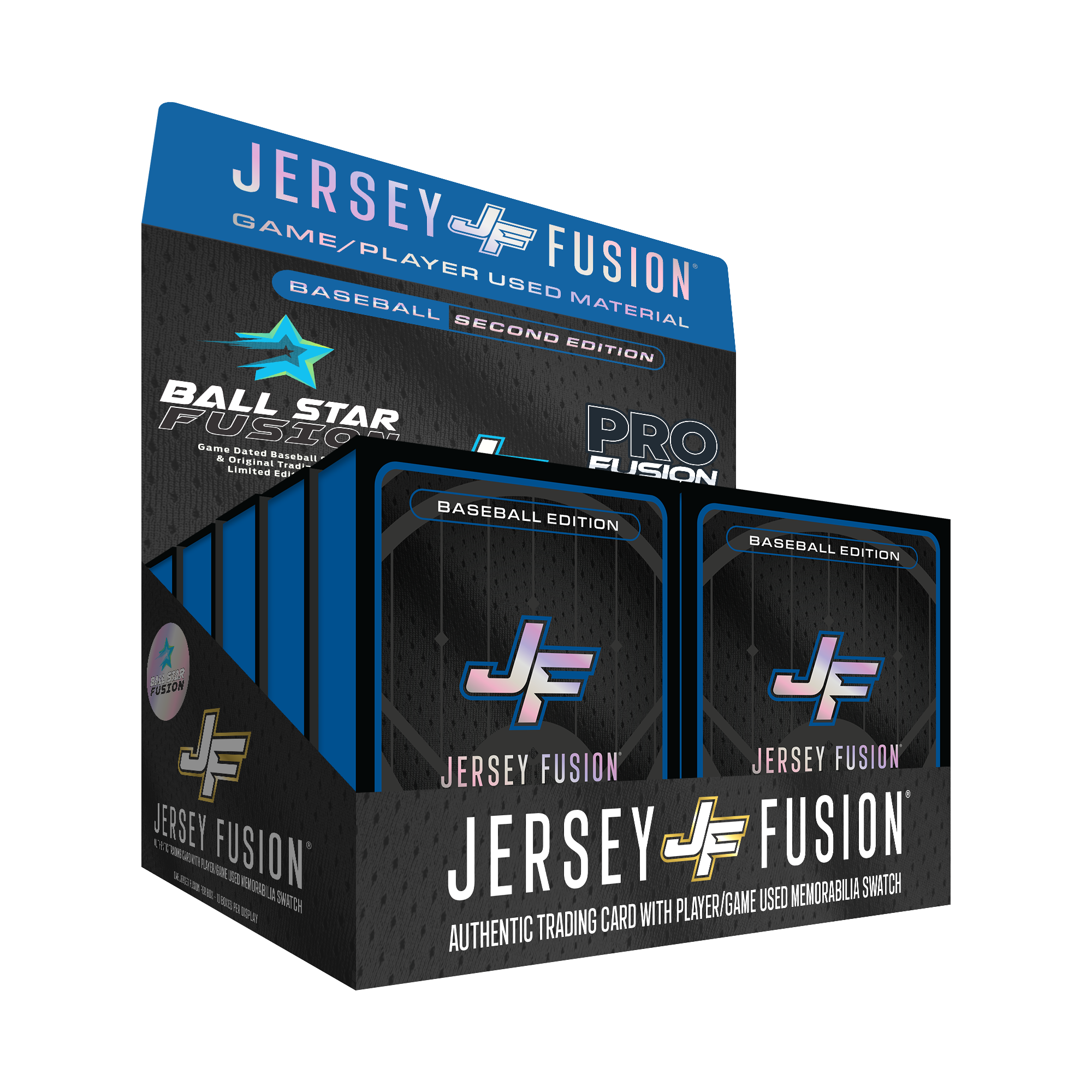 Jersey Fusion Baseball Edition Series 2 Display - (10) Sealed Jersey Fusion Boxes