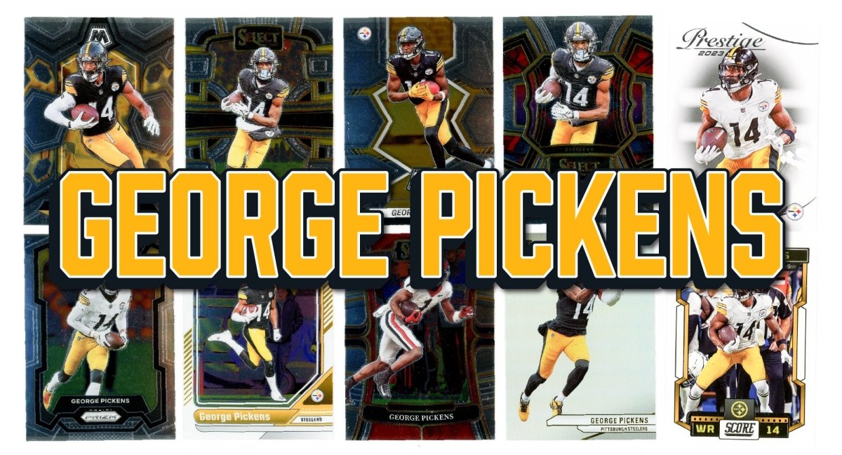 George Pickens (10) Different Card Player Pack - In Semi Rigid Holders!