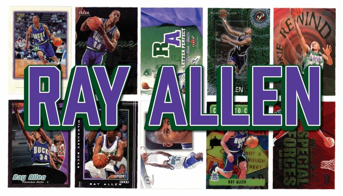 Ray Allen (10/25) Different Card Player Pack – In Semi Rigid Holders!