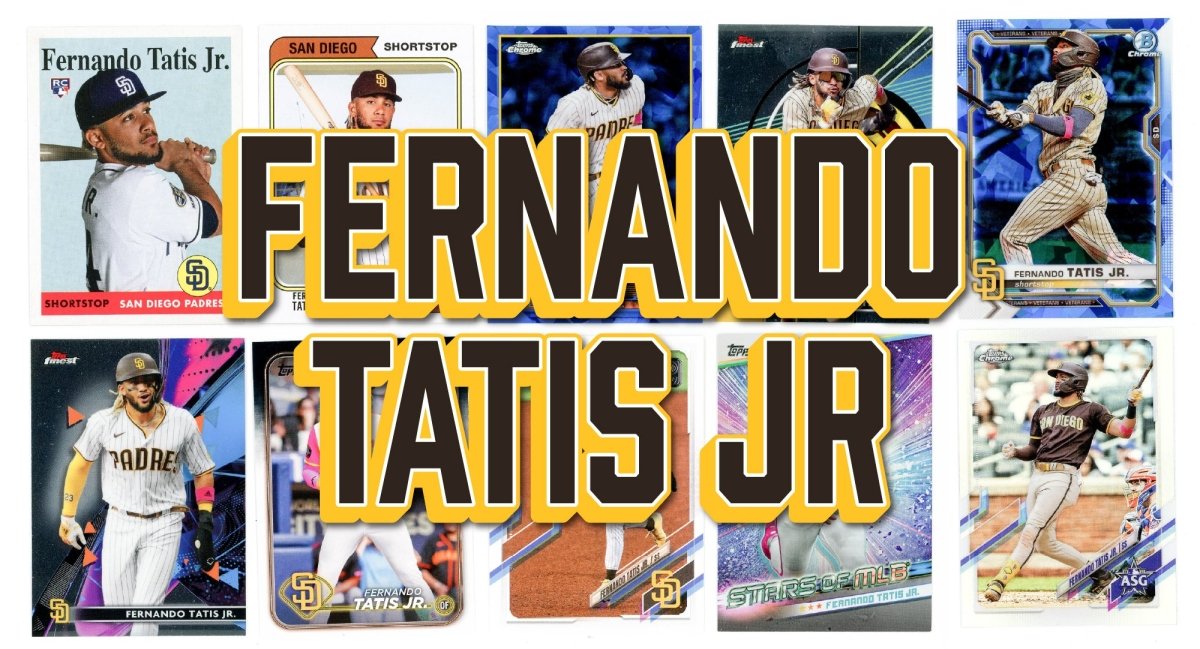 Fernando Tatis Jr. Trading Card Player Pack - In Semi Rigid Holders!