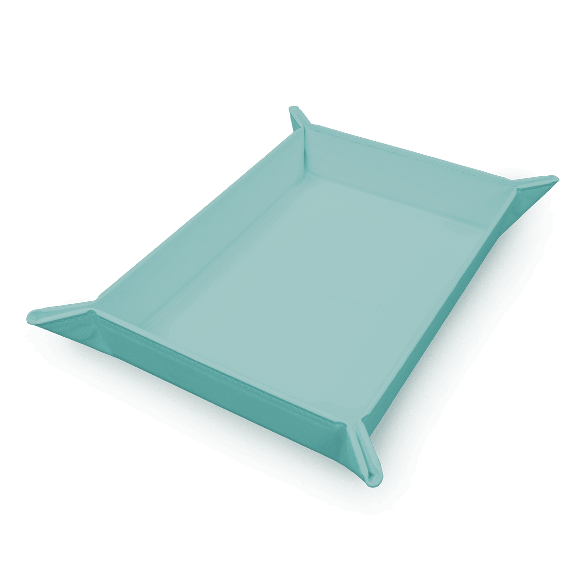 Vivid Magnetic Folding Dice Tray - Light Blue