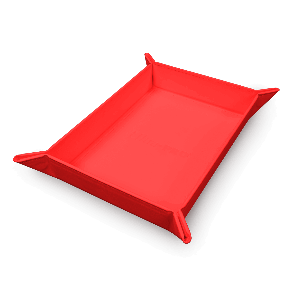 Vivid Magnetic Folding Dice Tray - Red