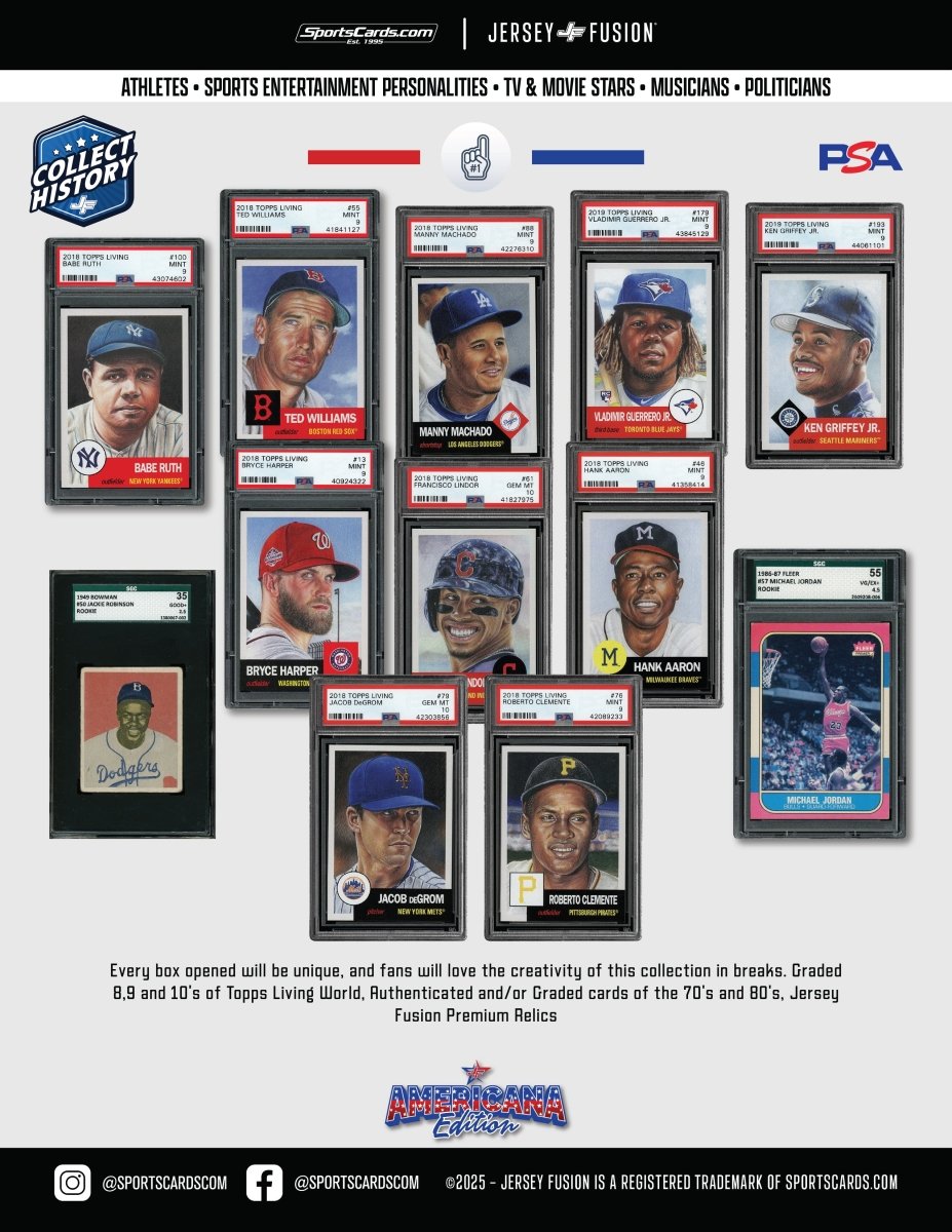 Jersey Fusion Americana Edition Box - (1) Item Per Box