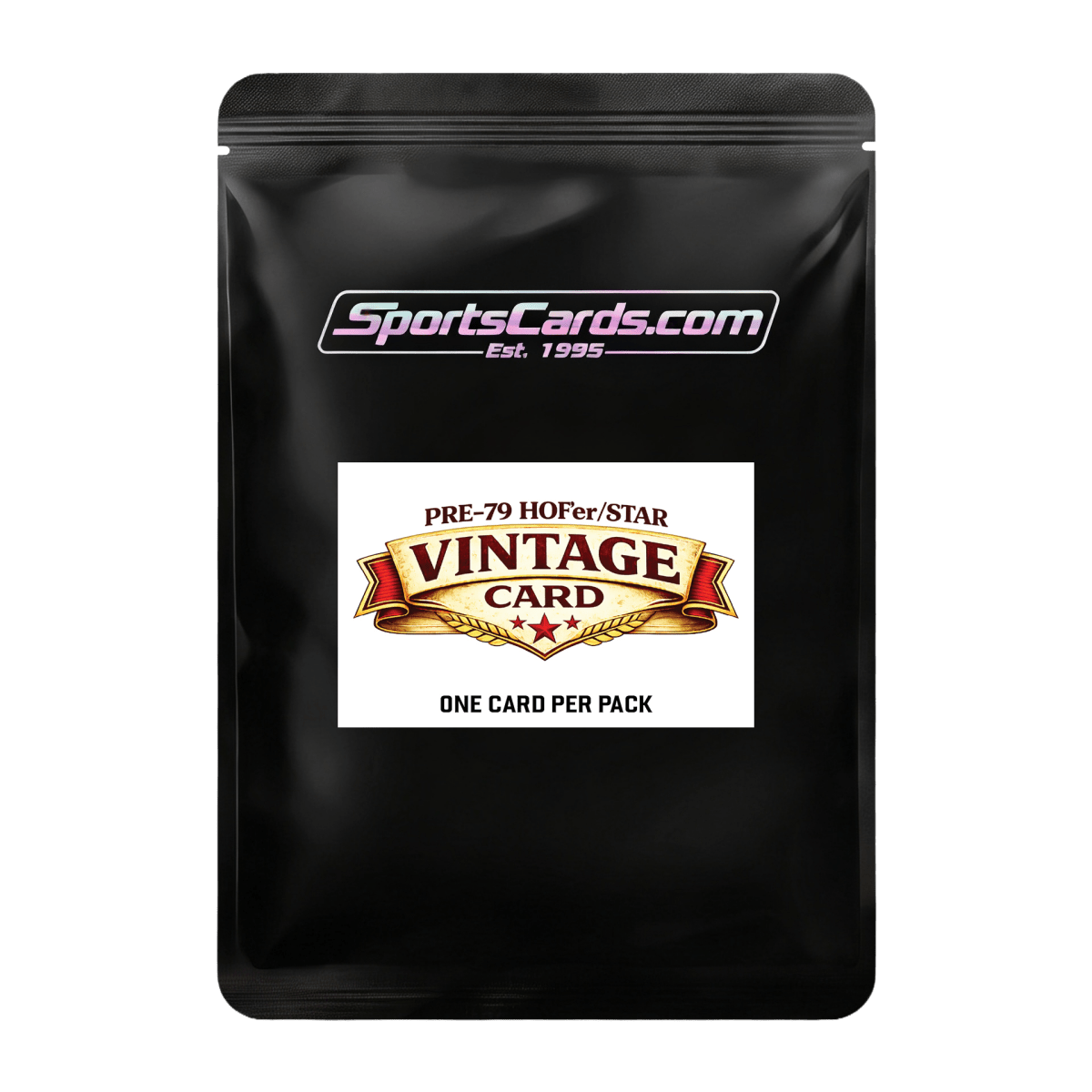 VINTAGE PRE-1979 HALL OF FAMER OR STAR BLACK PACK - BASEBALL