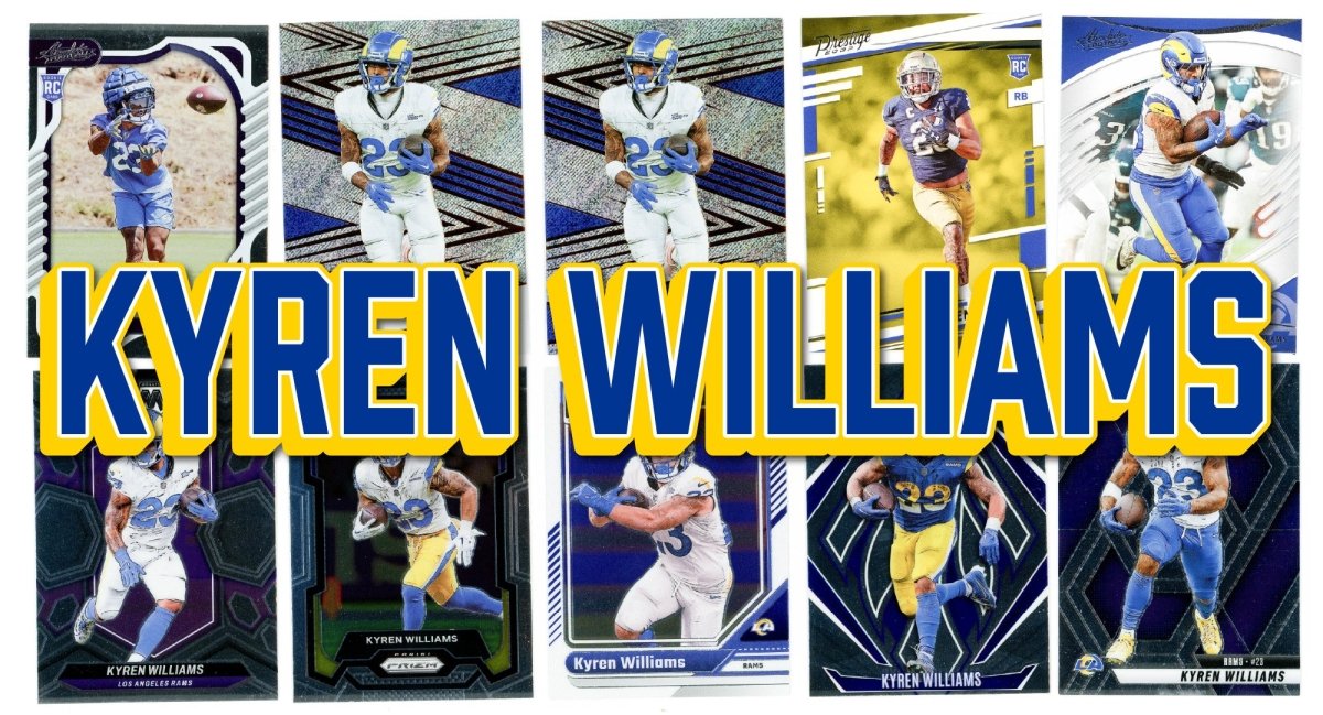 Kyren Williams (10) Different Card Player Pack - In Semi Rigid Holders!