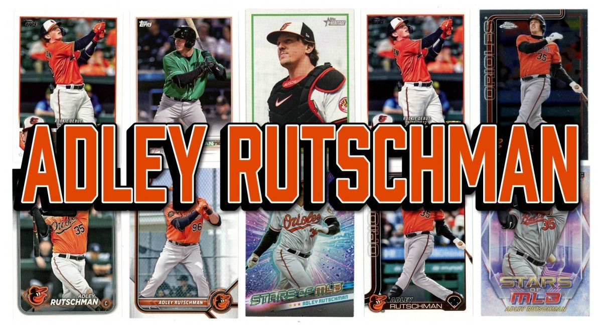 Adley Rutschman Trading Card Player Pack - In Semi Rigid Holders!