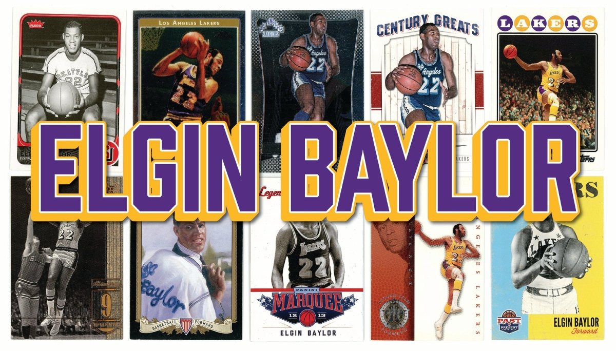 Elgin Baylor (10/25) Different Card Player Pack – In Semi Rigid Holders!