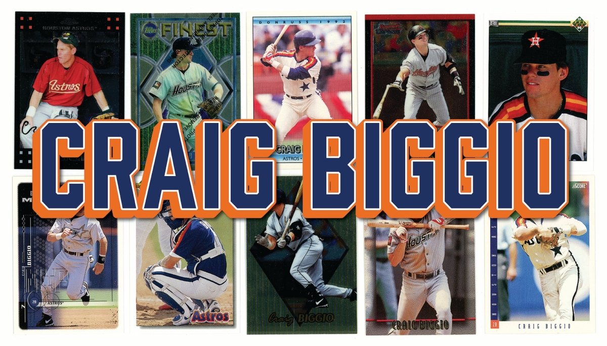 Craig Biggio (10/25) Different Card Player Pack – In Semi Rigid Holders!