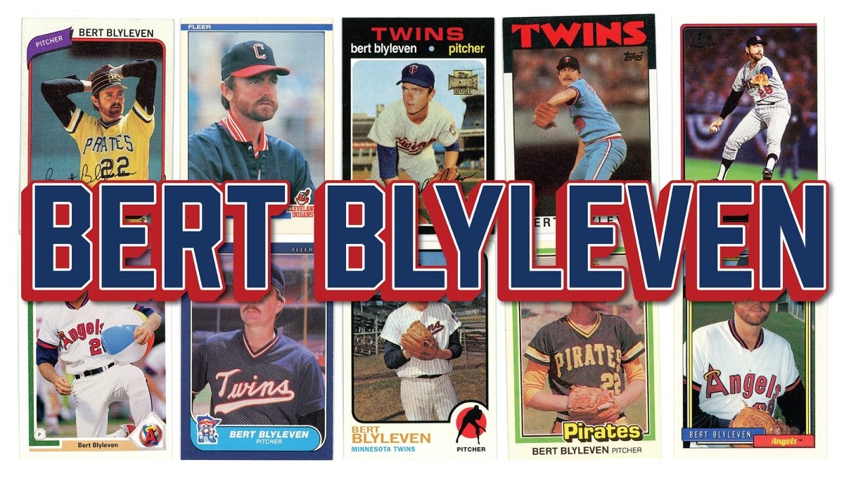 Bert Blyleven (10/25) Different Card Player Pack – In Semi Rigid Holders!