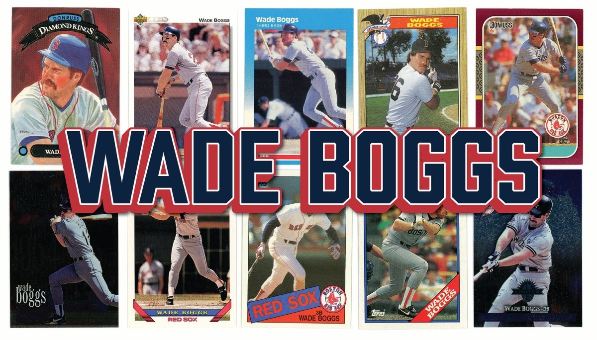 Wade Boggs (10/25) Different Card Player Pack – In Semi Rigid Holders!