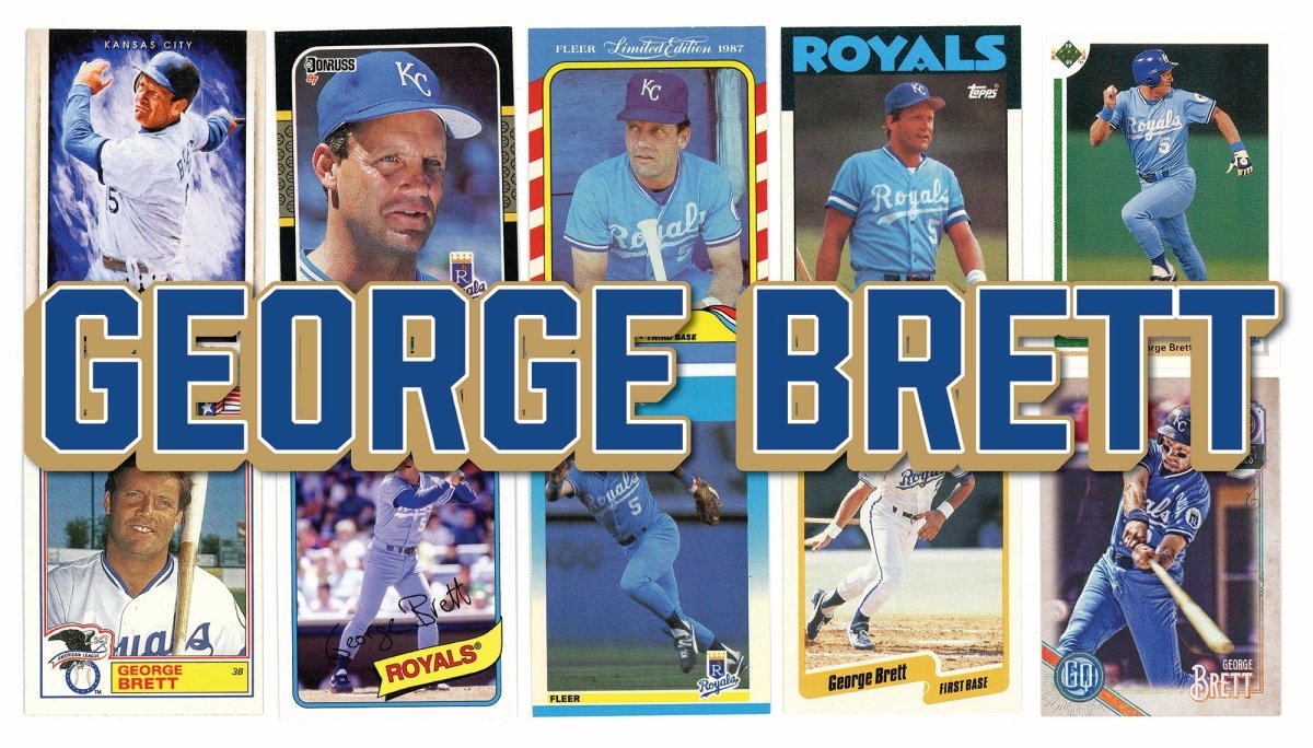 George Brett (10/25) Different Card Player Pack – In Semi Rigid Holders!