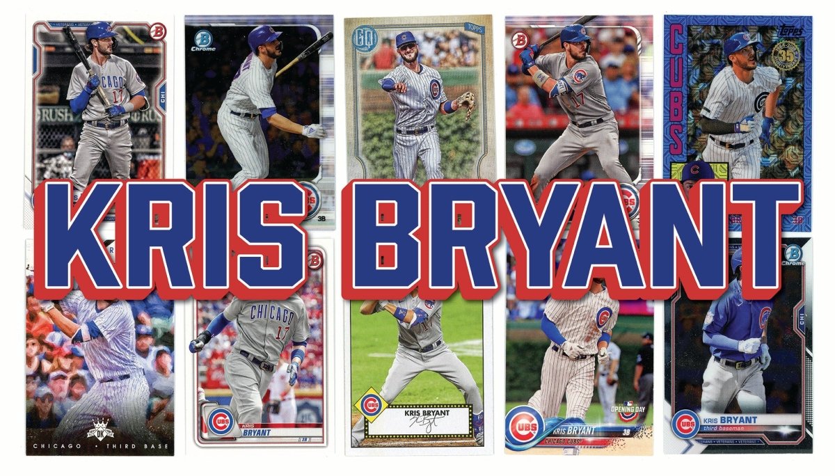 Kris Bryant (10/25) Different Card Player Pack – In Semi Rigid Holders!
