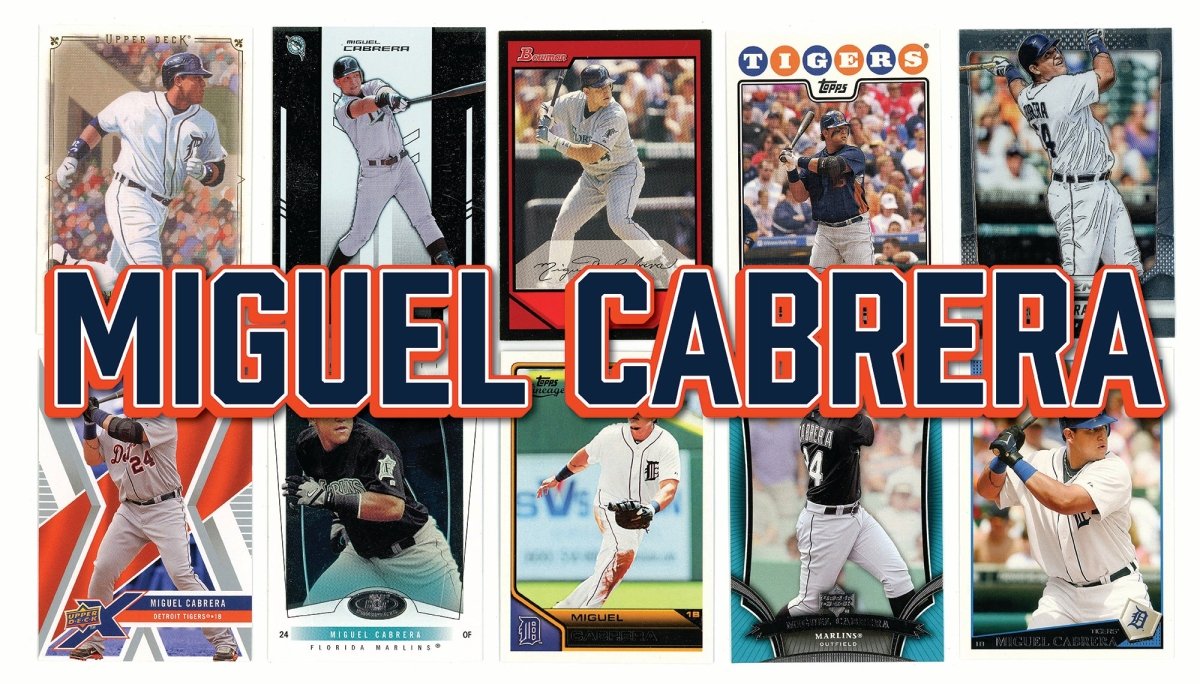 Miguel Cabrera (10/25) Different Card Player Pack – In Semi Rigid Holders!